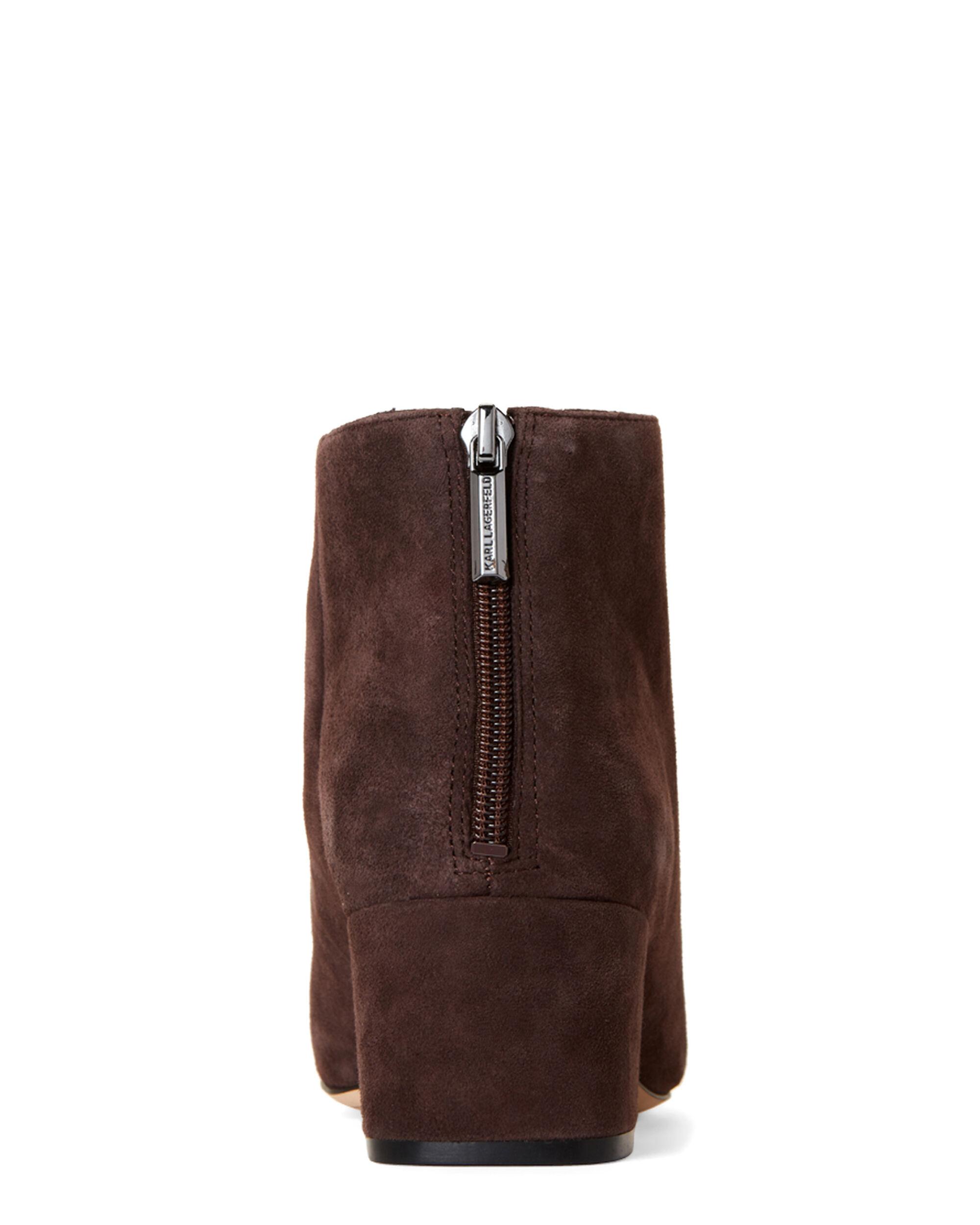 karl lagerfeld hayden bootie