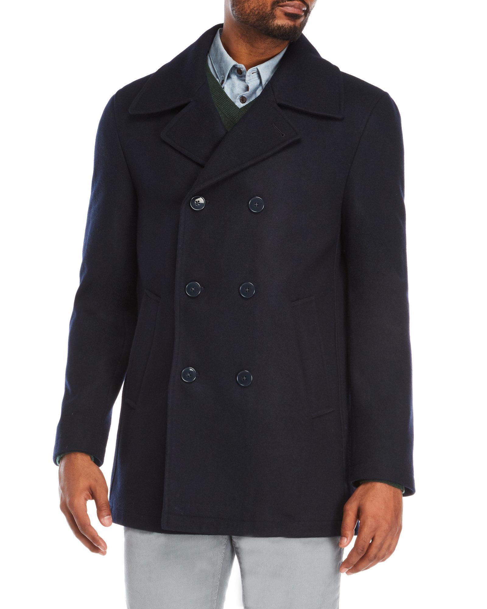 calvin klein men's maurizio peacoat
