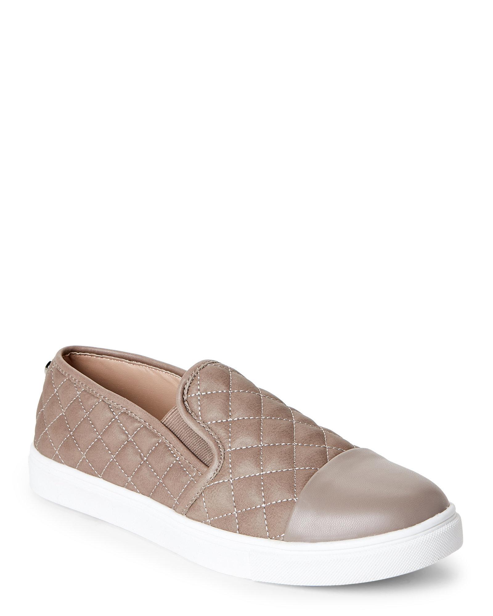 steve madden quilted slip ons