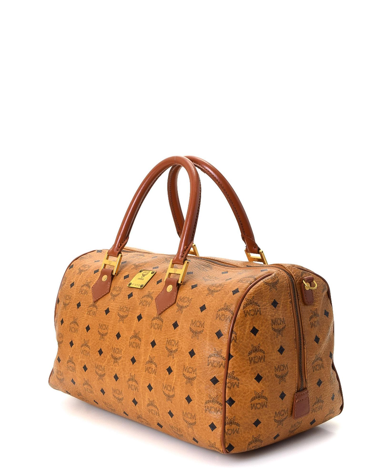 mcm travel bag
