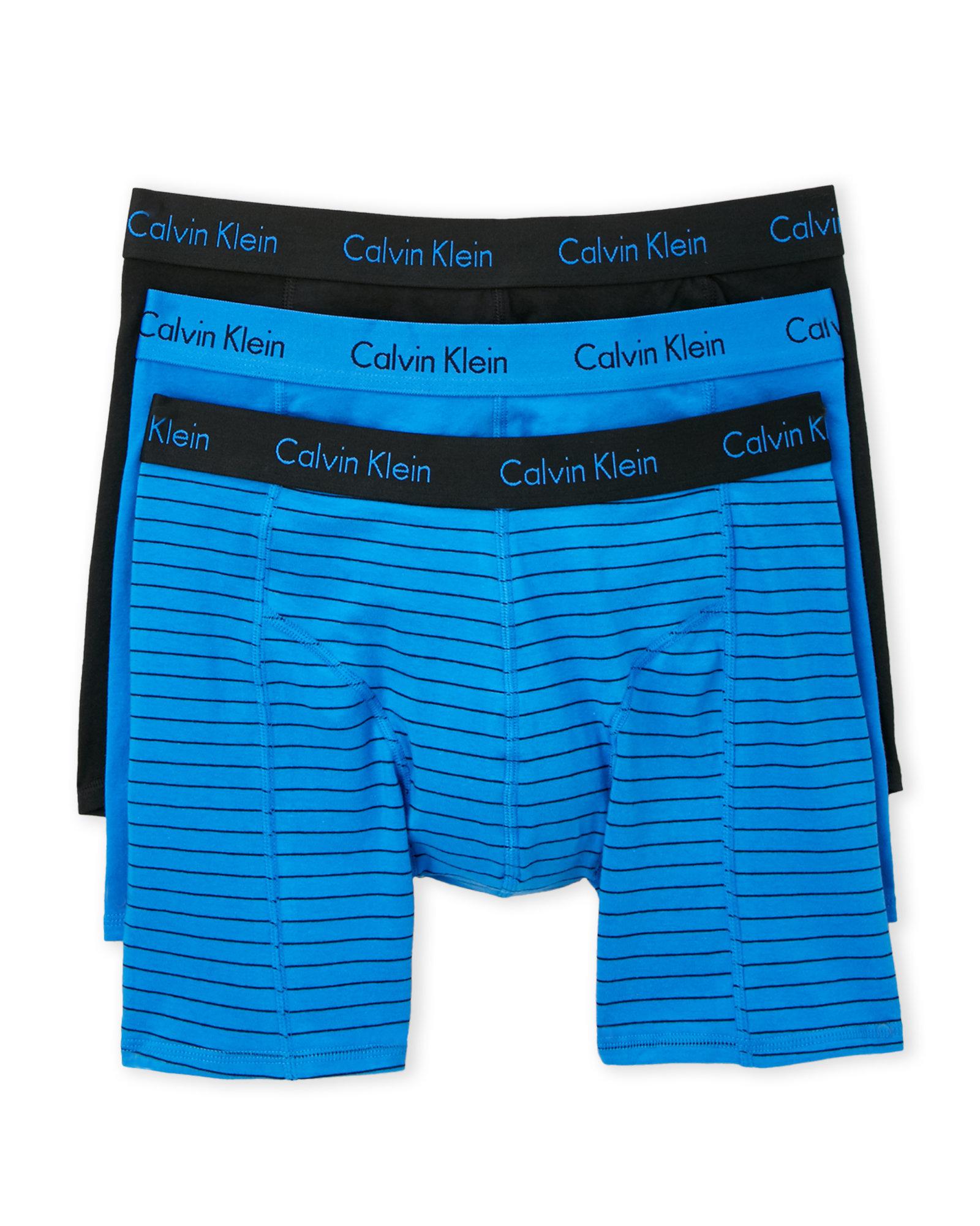 calvin klein boxers blue