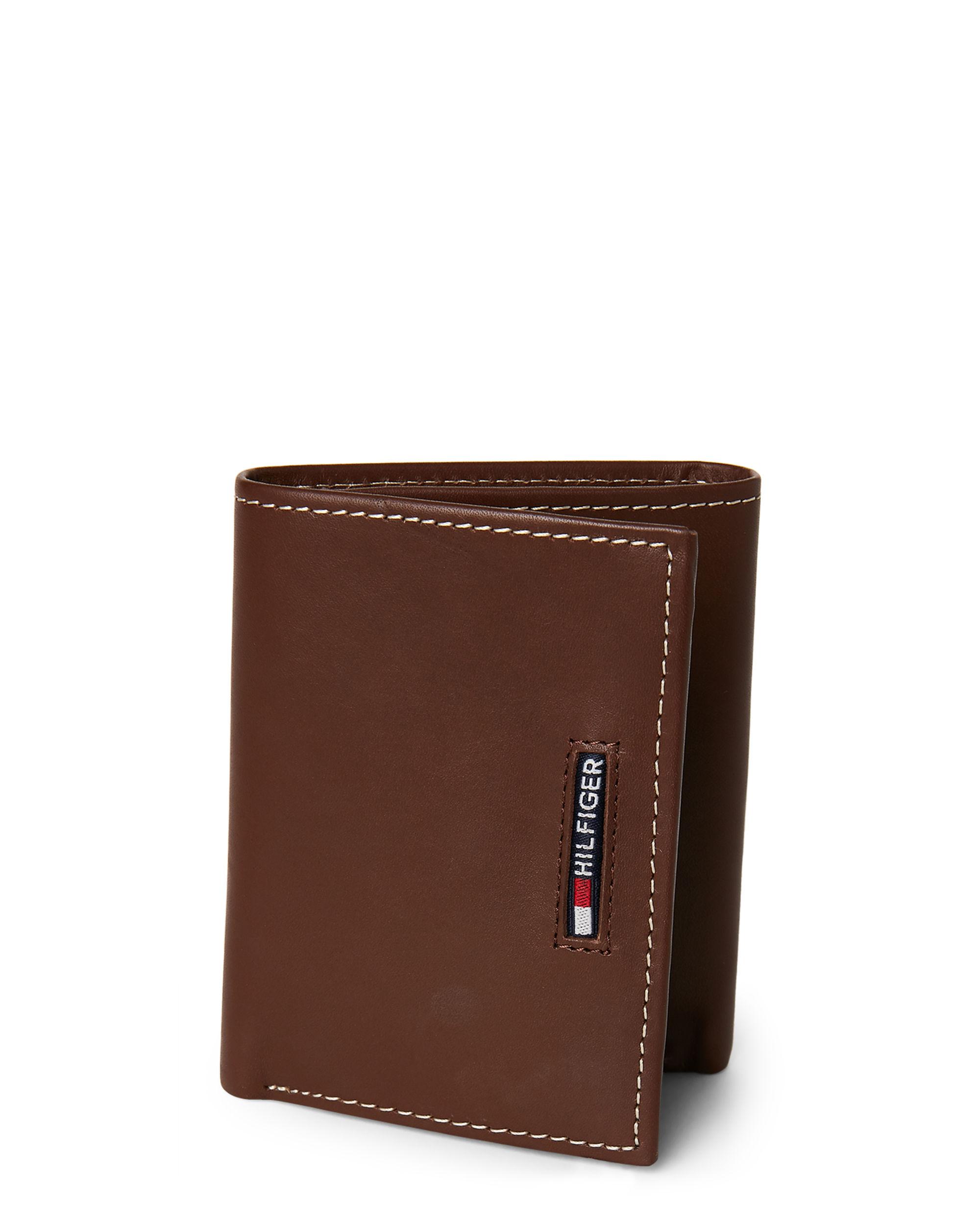 tommy hilfiger three fold wallet