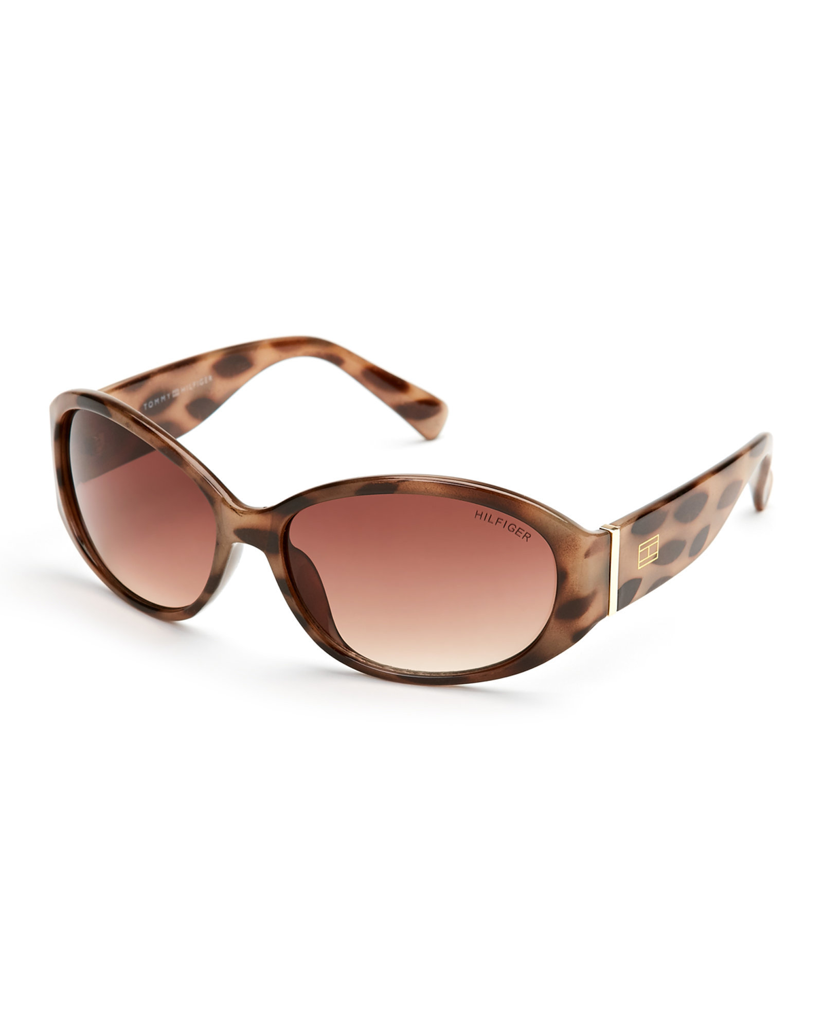 Tommy Hilfiger Cheetah-Print Charlotte Oval Sunglasses - Lyst