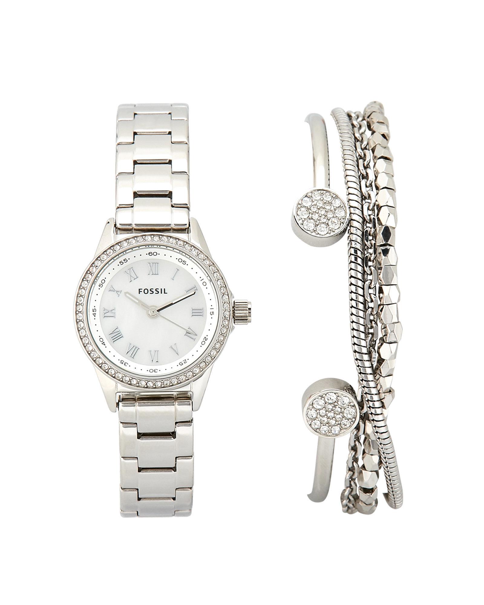 fossil watches with bracelet