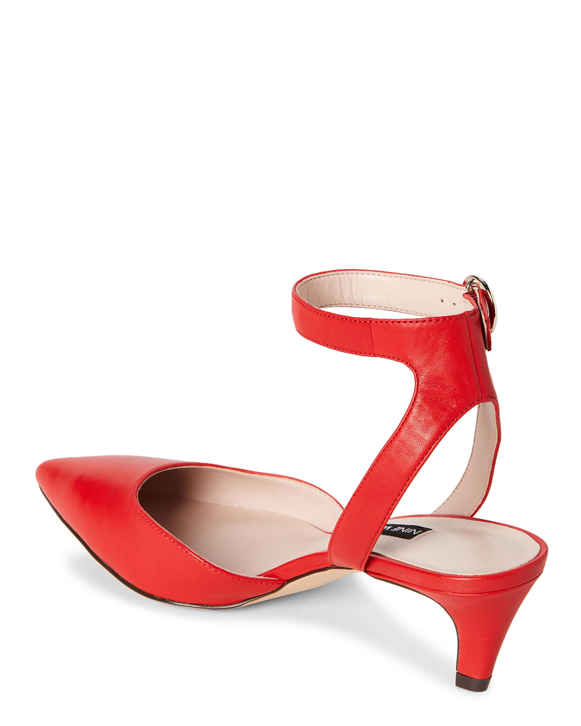 quinteena ankle strap pumps
