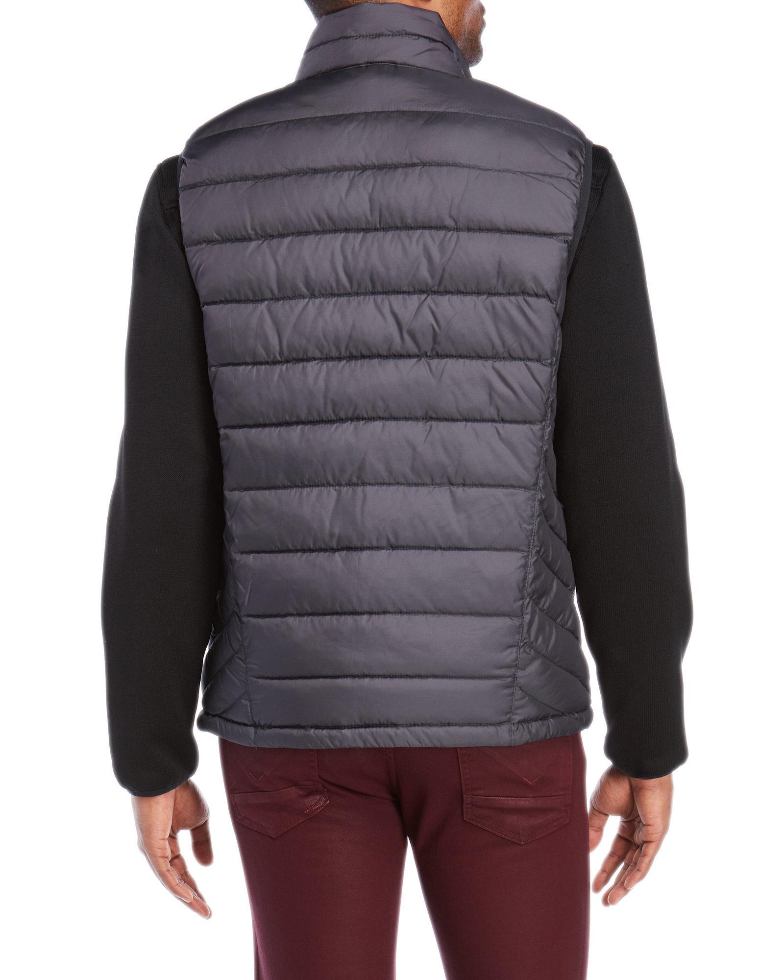 Download Michael Kors Synthetic Hybrid Softshell Down Jacket for ...