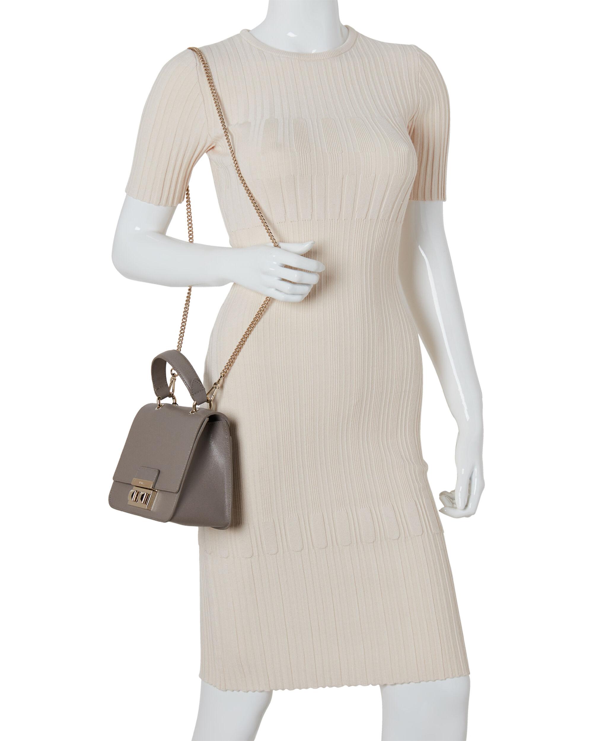 Furla Leather Sabbia Bella Mini Top Handle Saffiano Crossbody Lyst