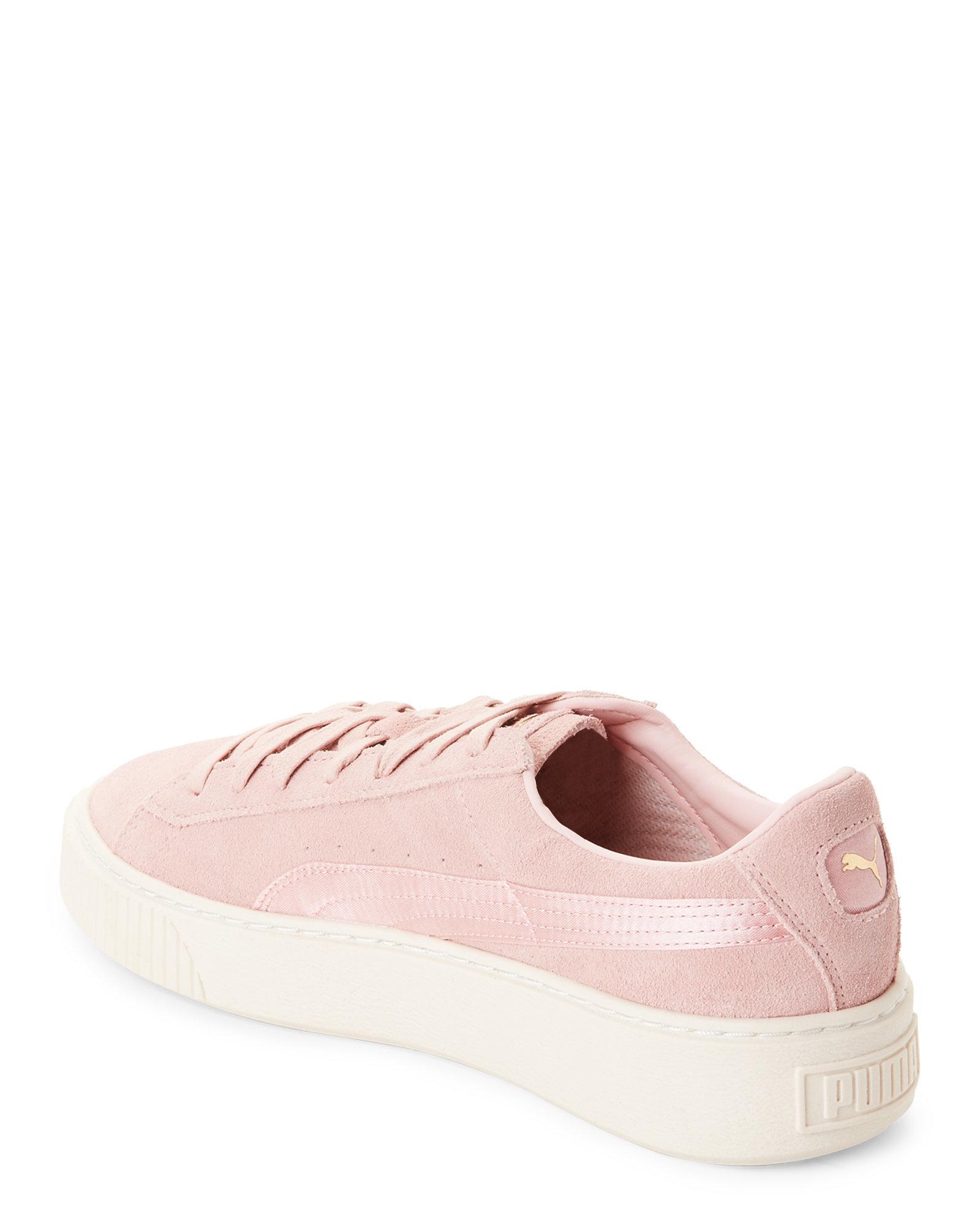 puma pink satin