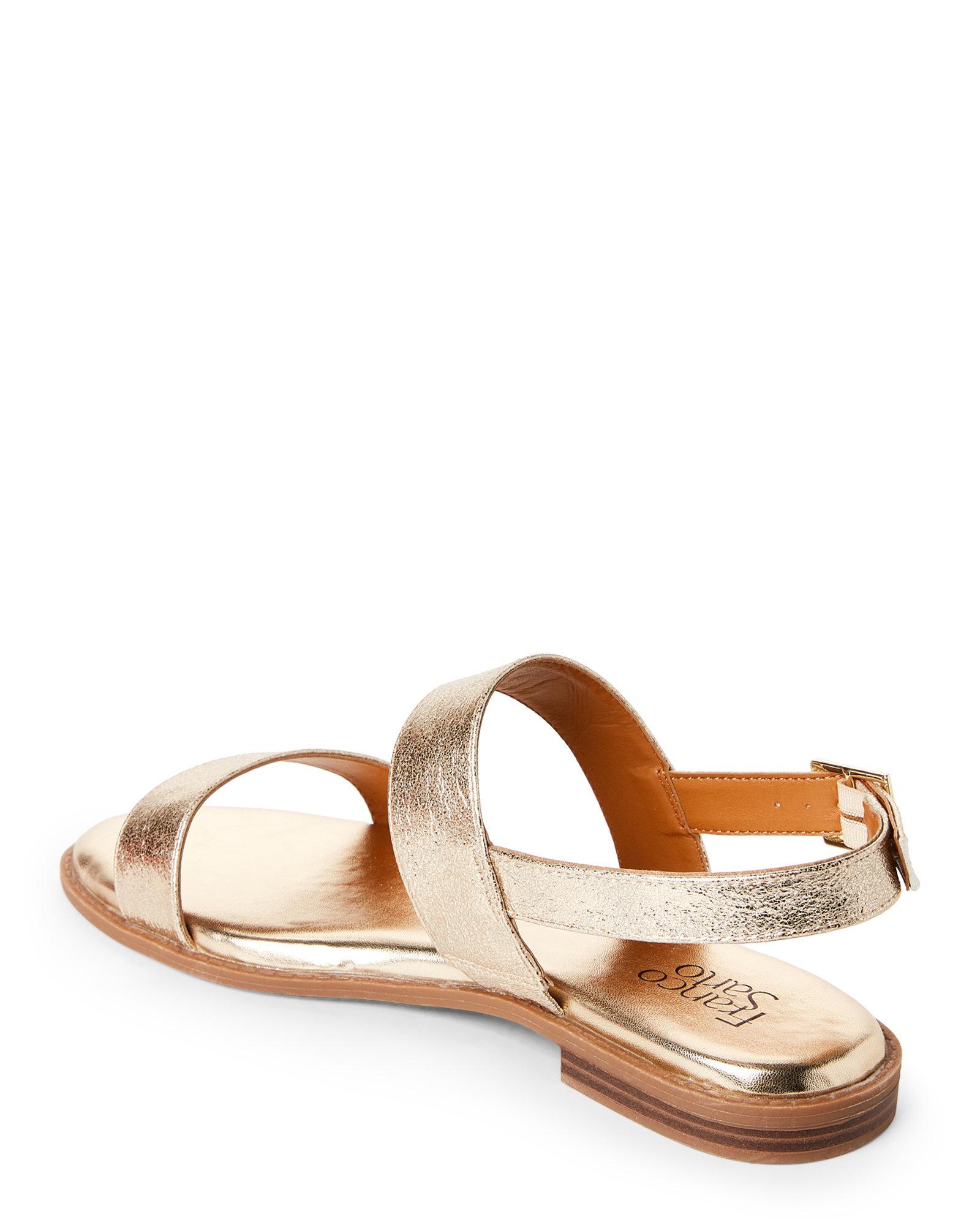 franco sarto flat sandals