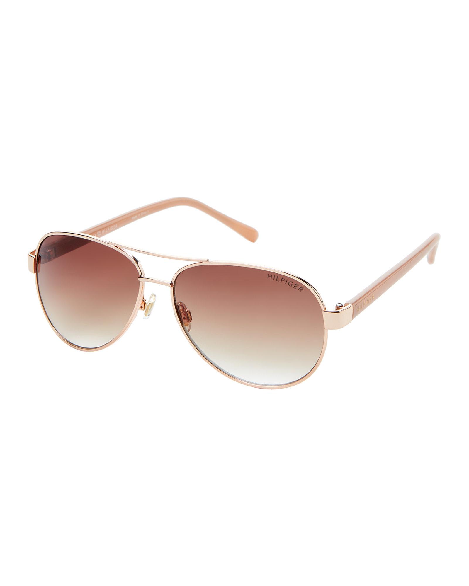 tommy hilfiger aviator glasses