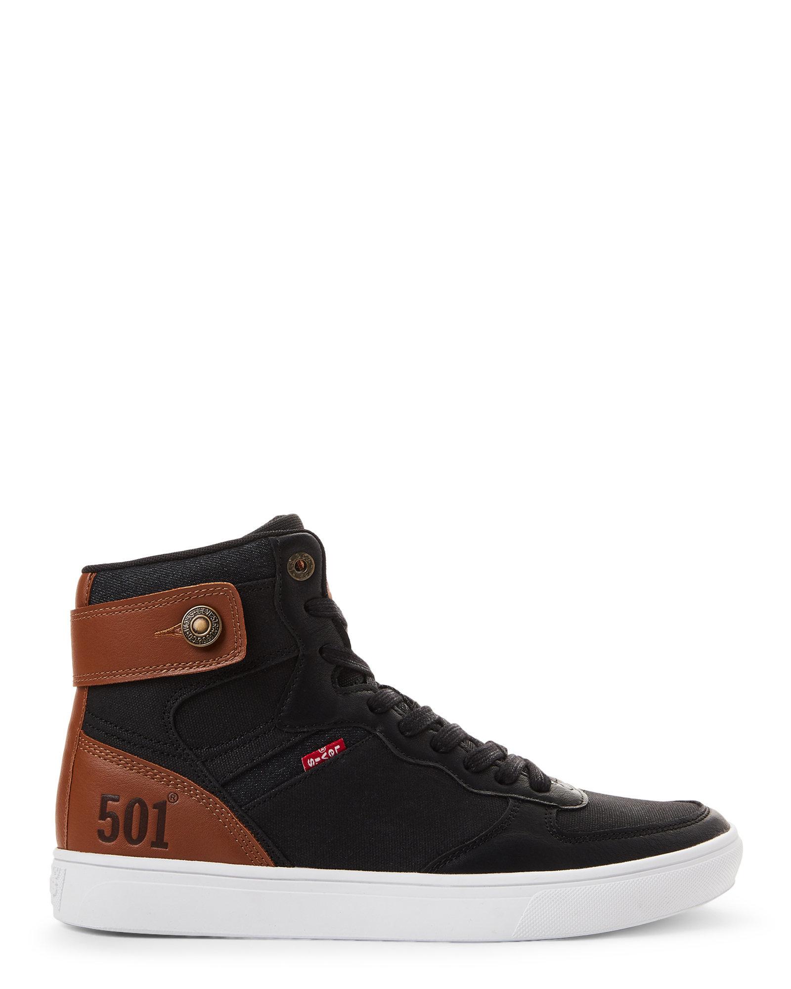 levi's high top sneakers