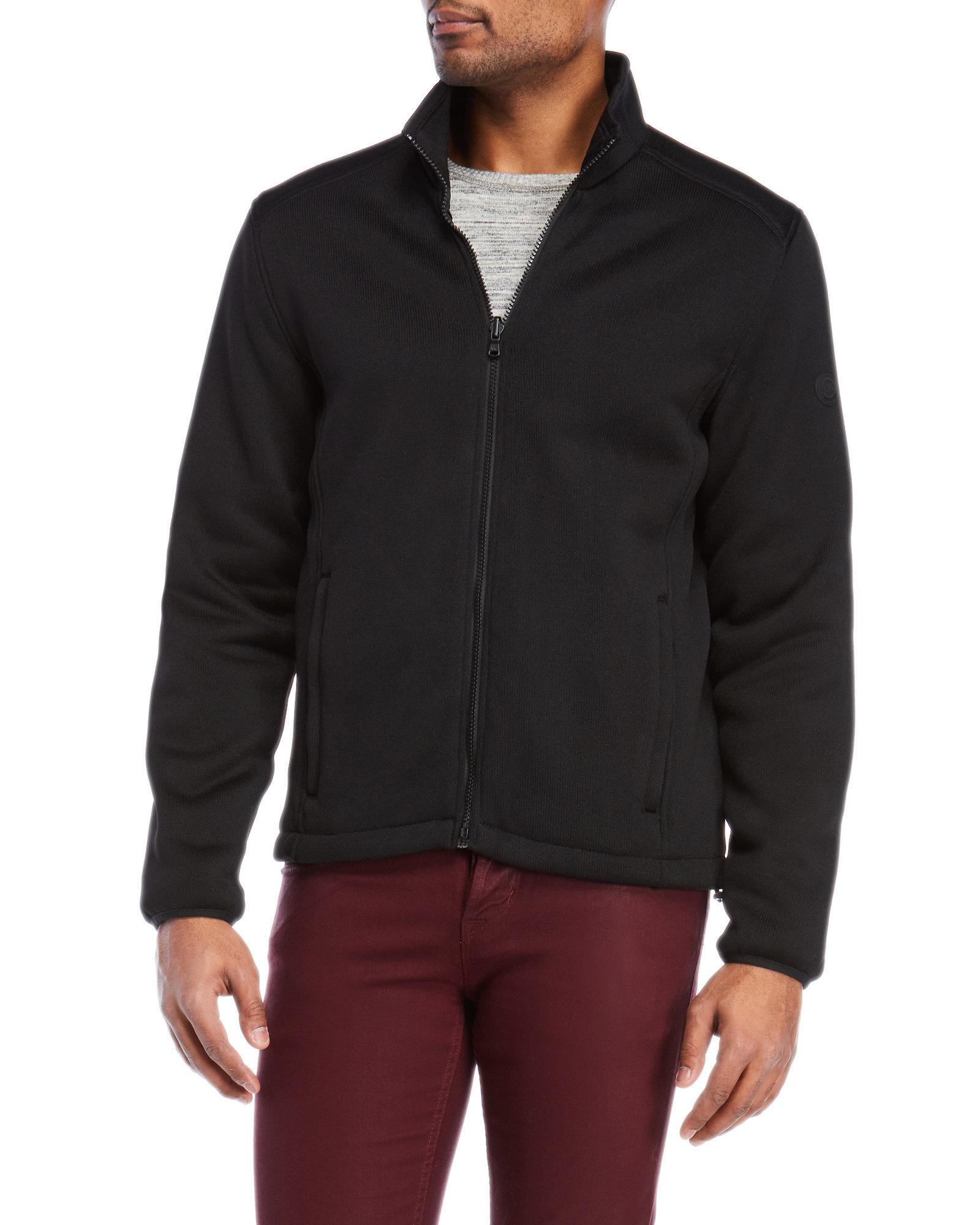 Download Michael Kors Synthetic Hybrid Softshell Down Jacket for ...