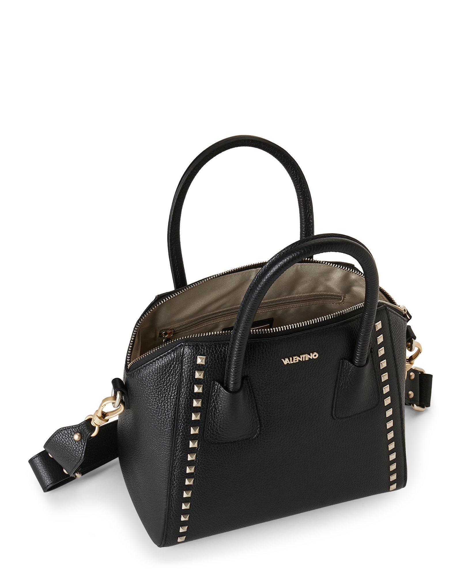 valentino minimi leather satchel