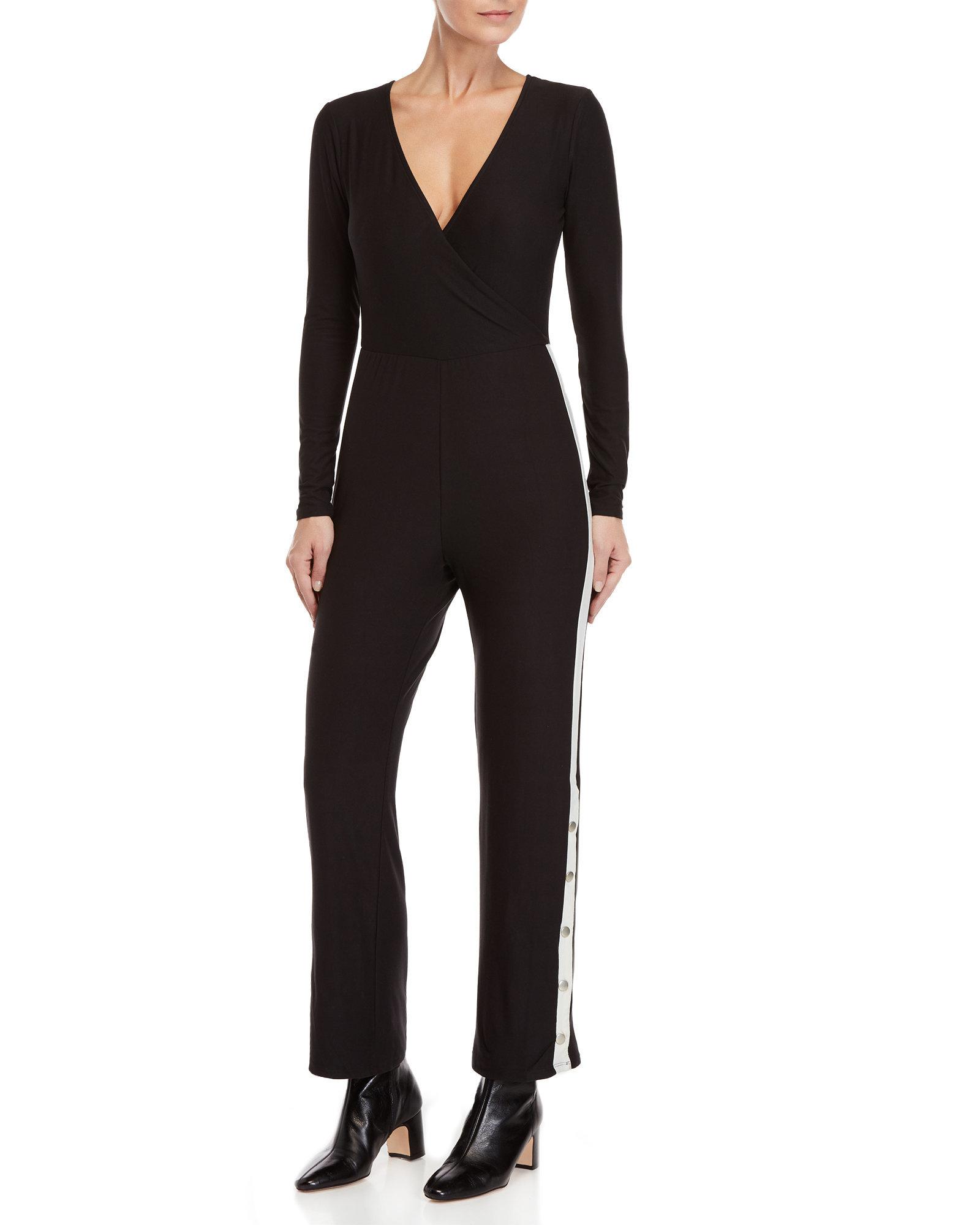 derek heart black jumpsuit