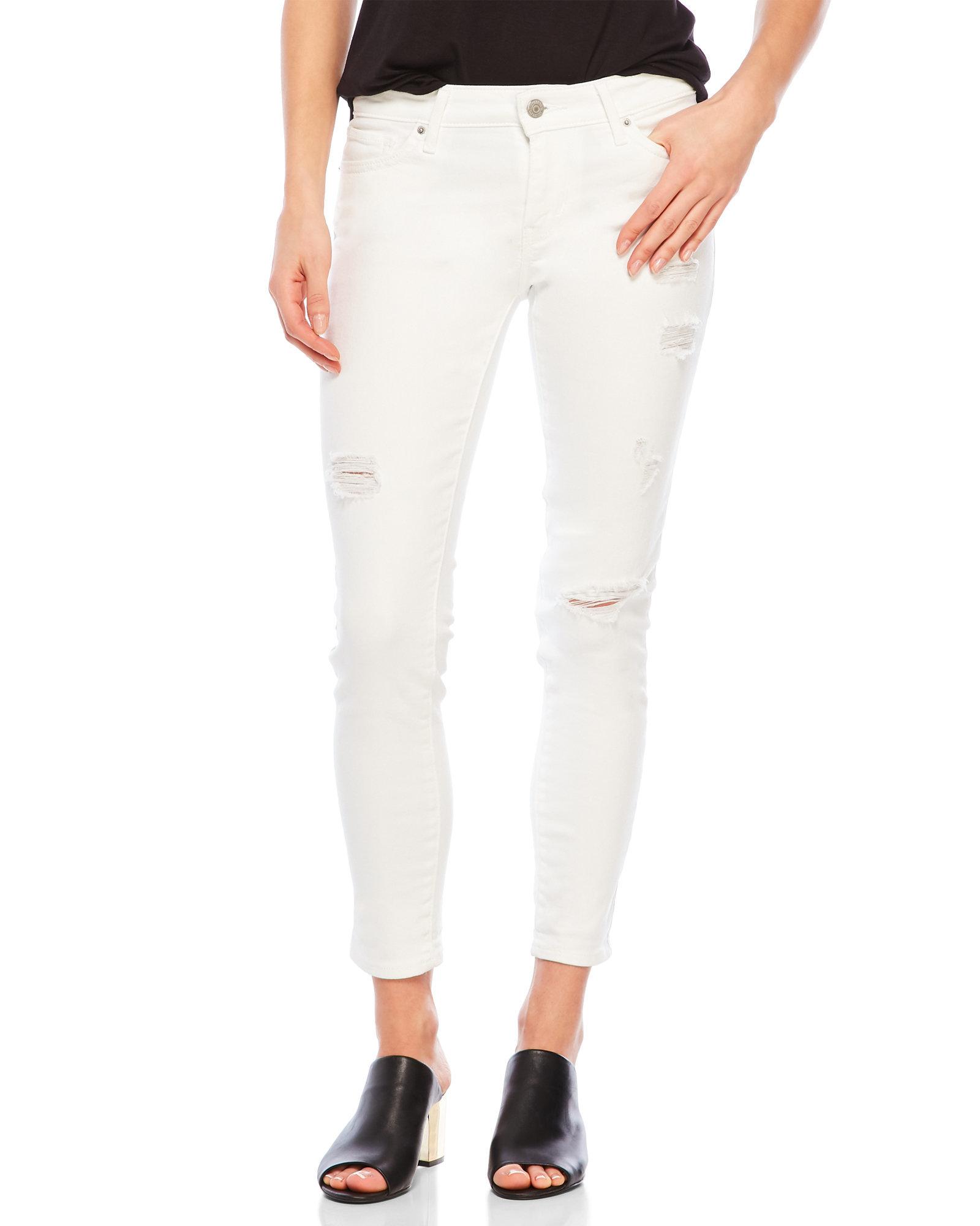 Levi's 711 White Jeans Deals, SAVE 54% 