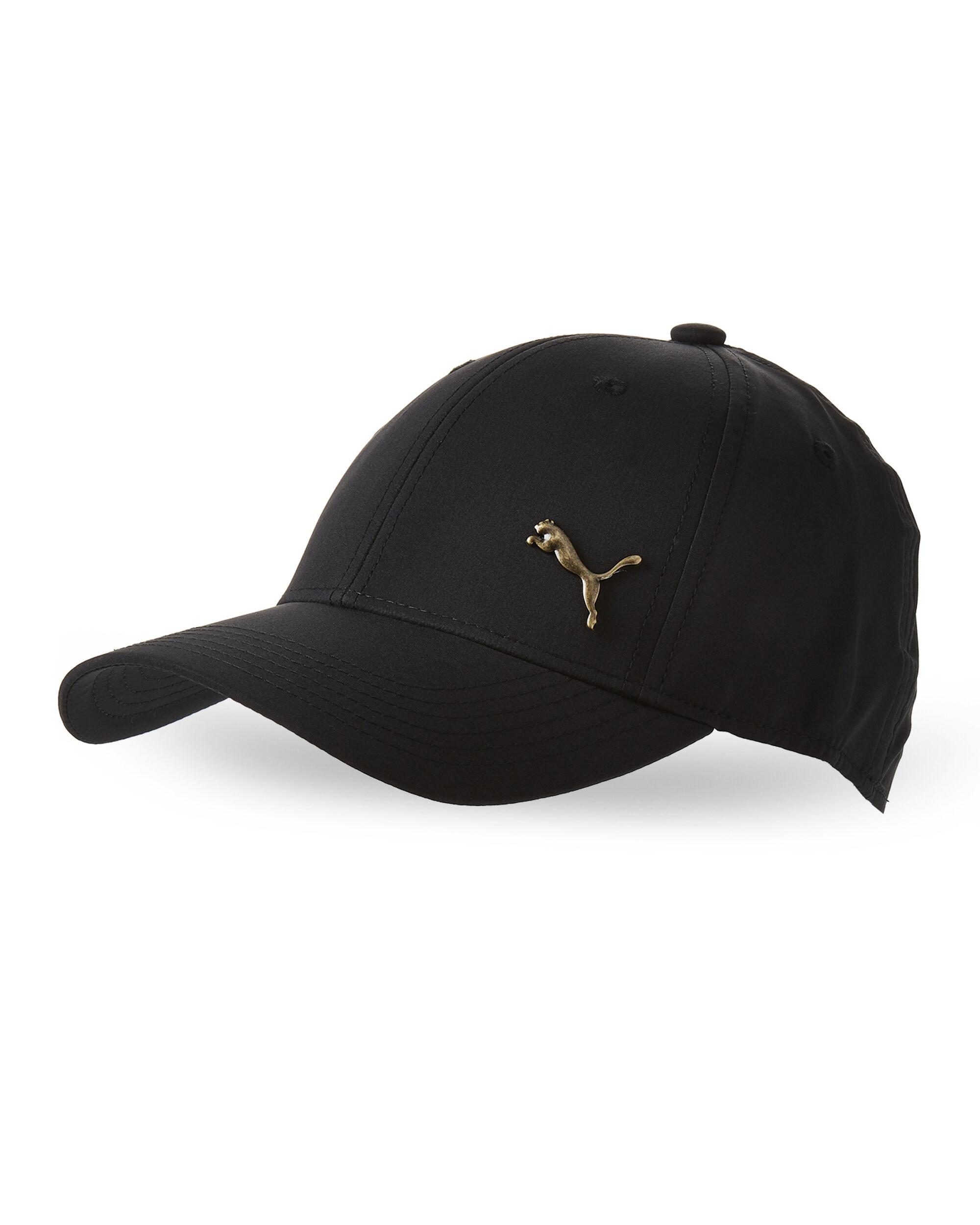 black and gold puma hat