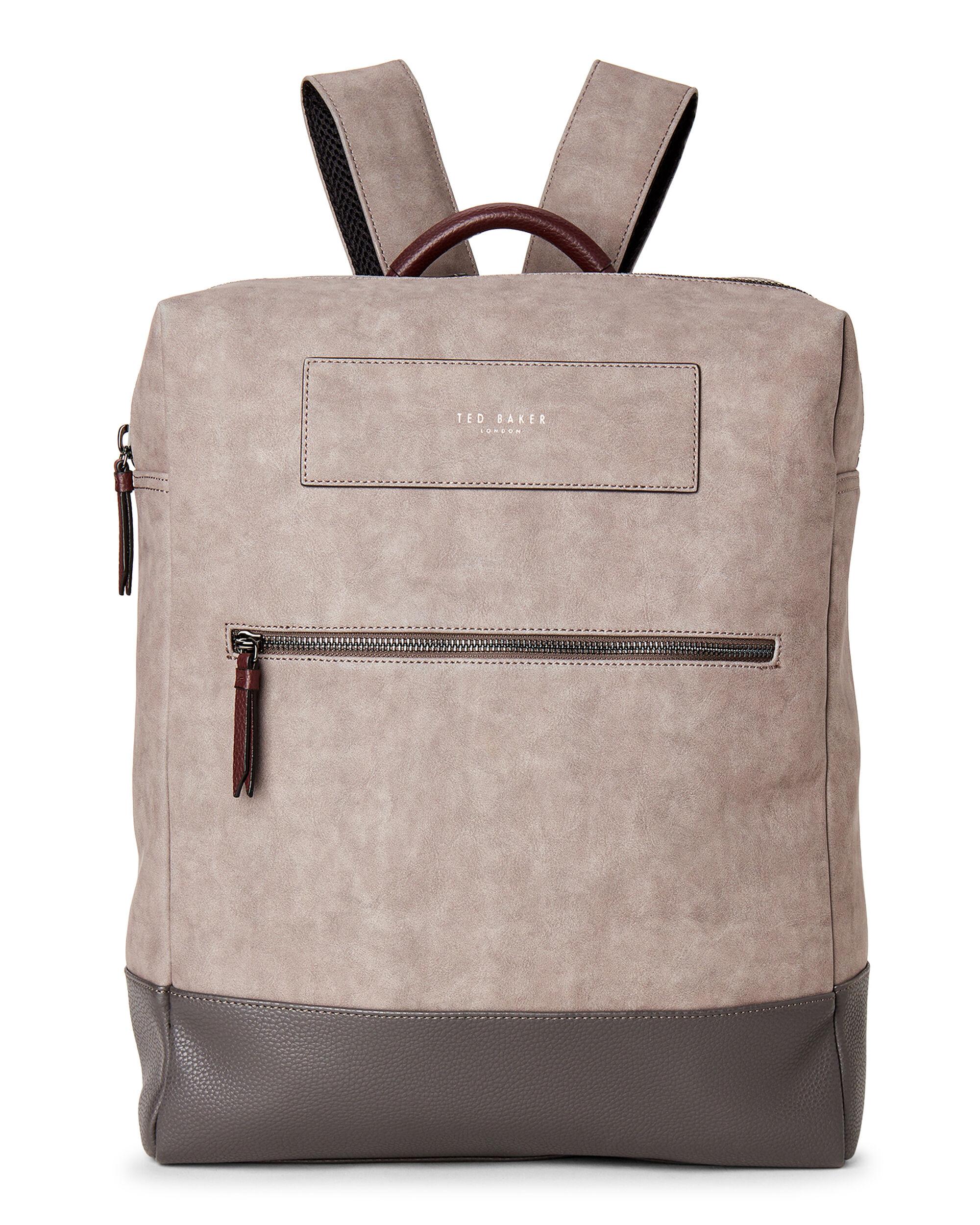 Ted Baker Synthetic Grey Kingz Backpack in Gray for Men - Lyst