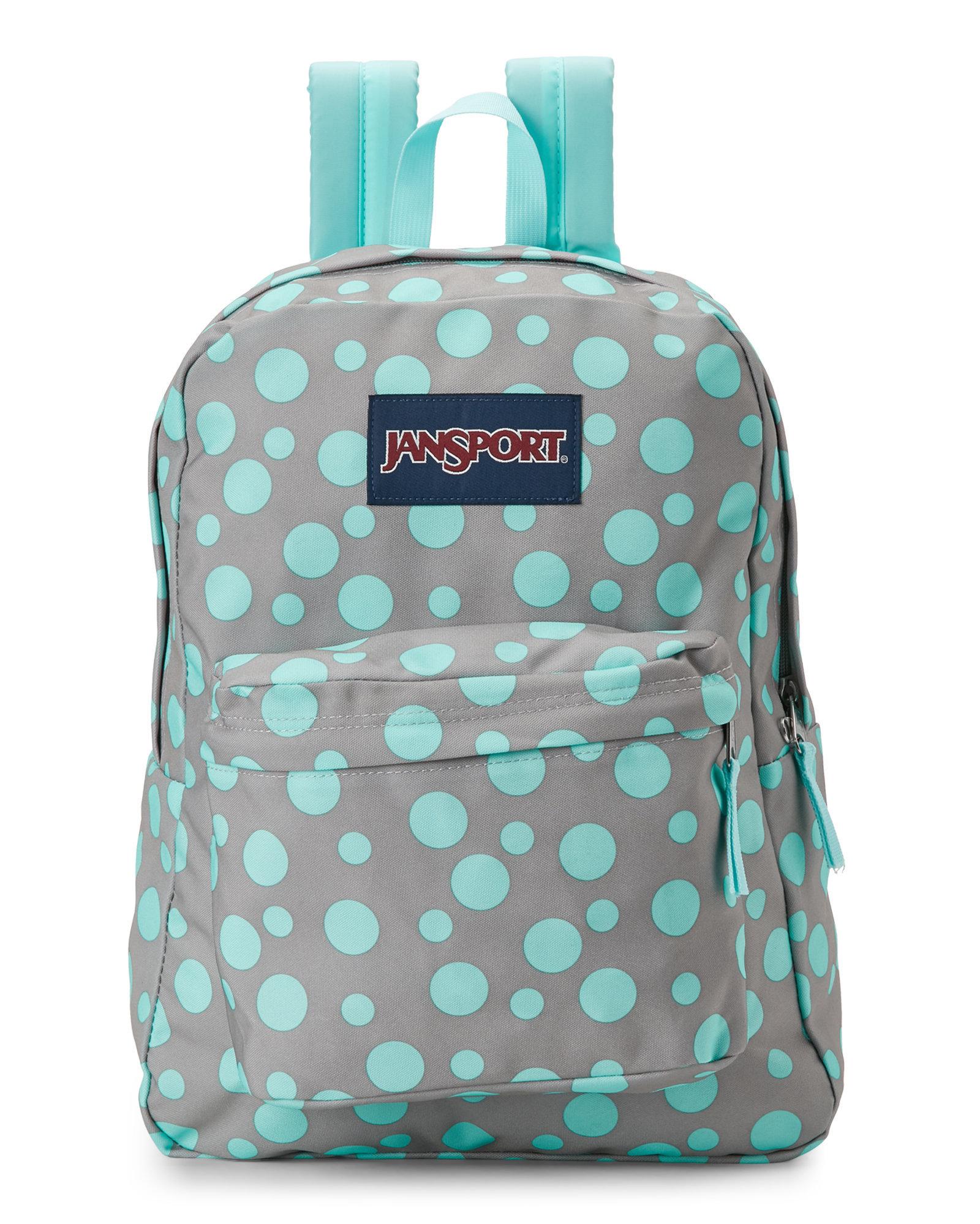 Jansport Synthetic Grey & Mint Superbreak Backpack in Blue Lyst