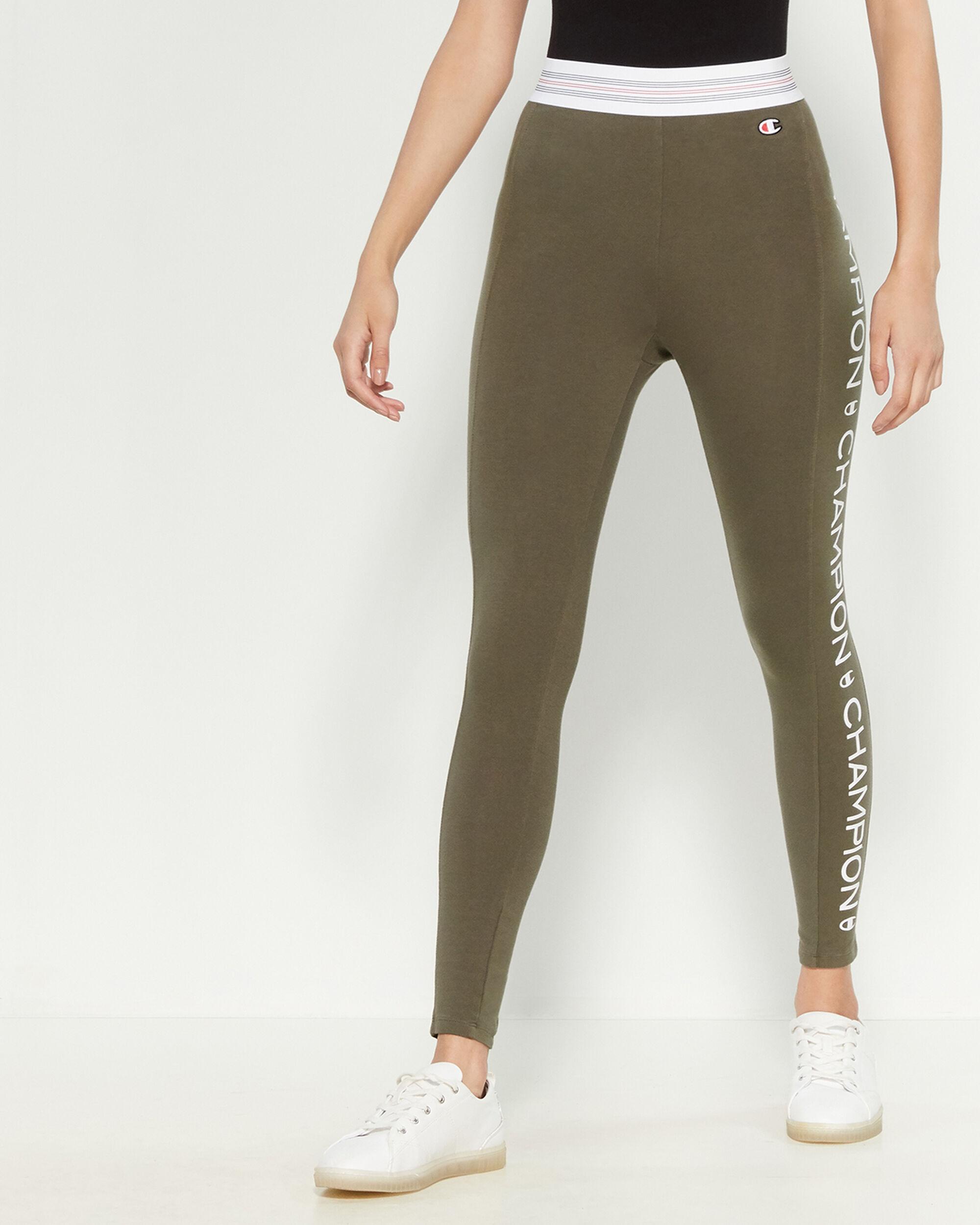 champion logo leggings