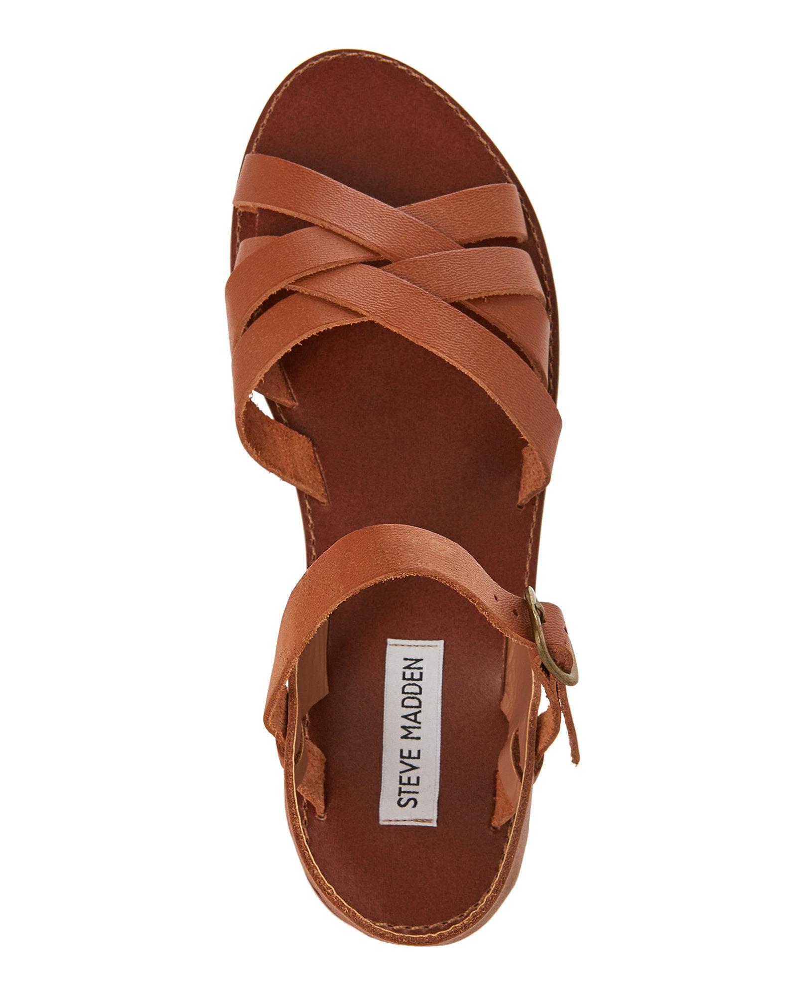 steve madden cognac pumps