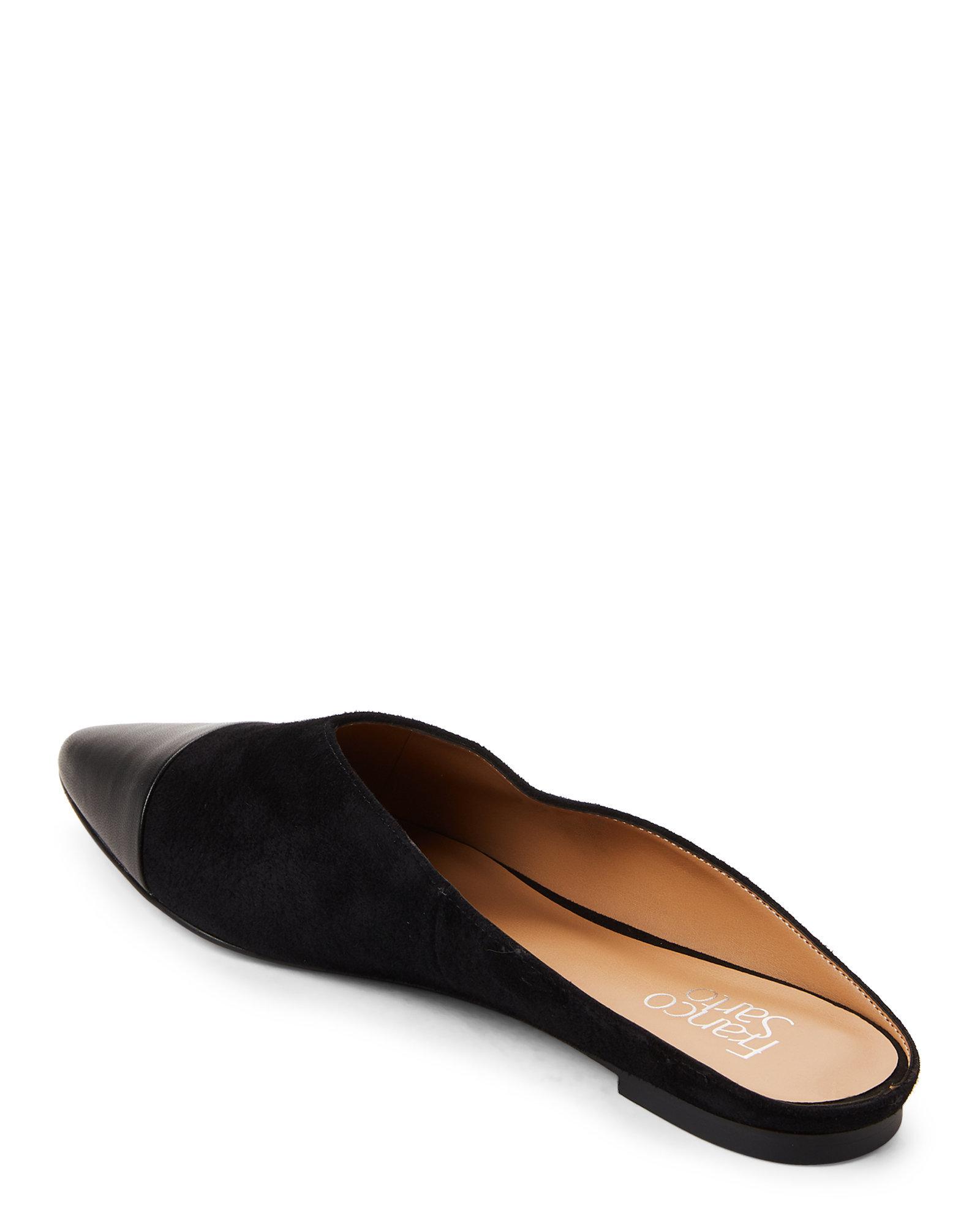 franco sarto flat mules