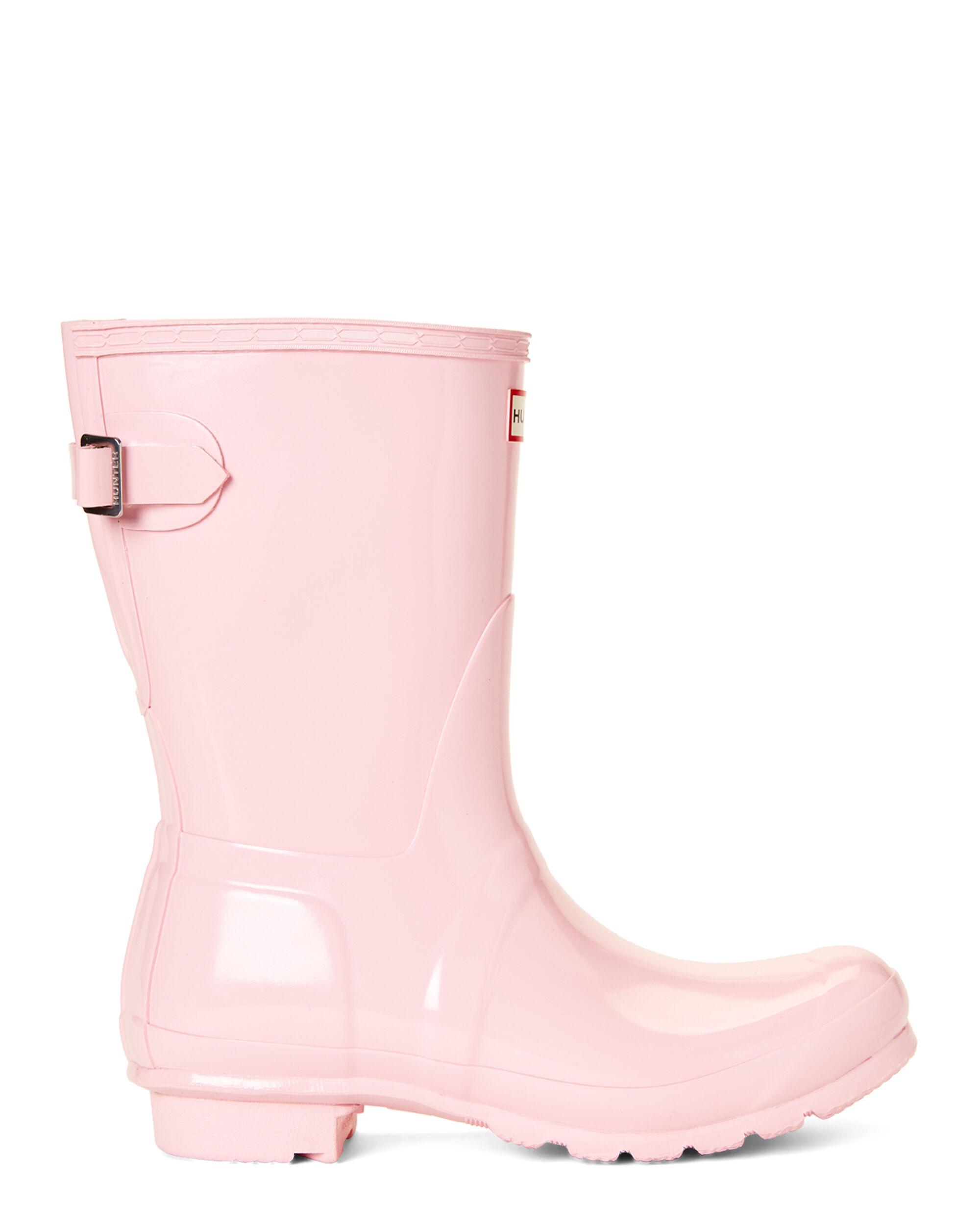 candy floss hunter boots