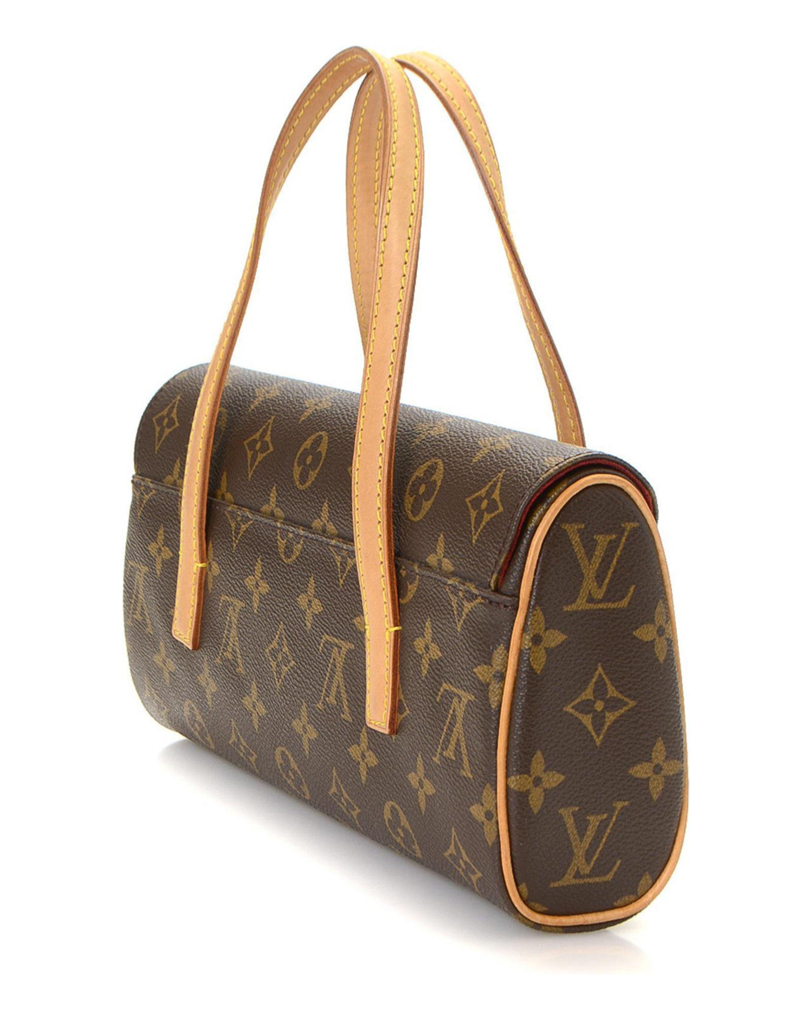 Louis Vuitton Canvas Sonatine Handbag - Vintage in Brown - Lyst