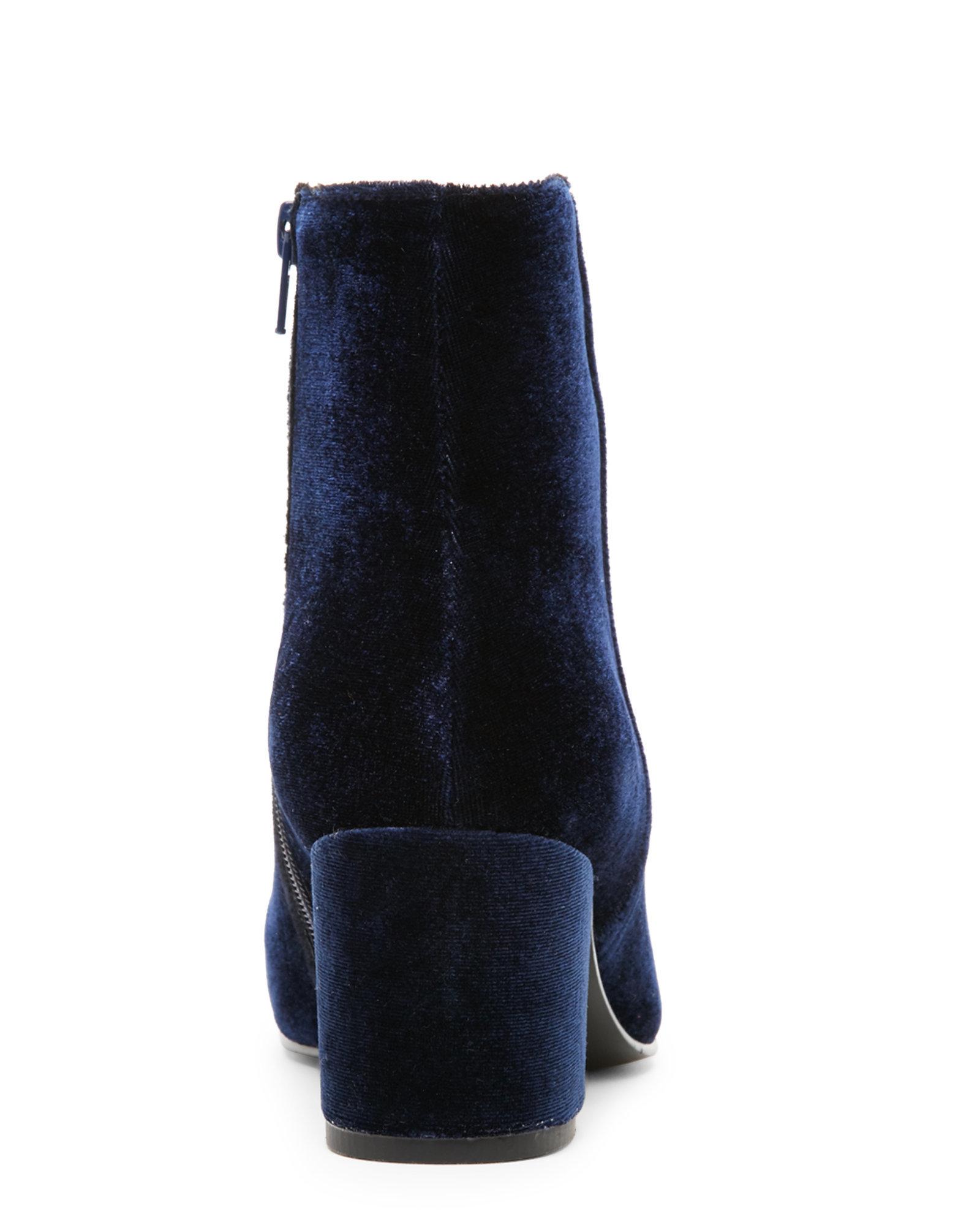 steve madden blue block heel