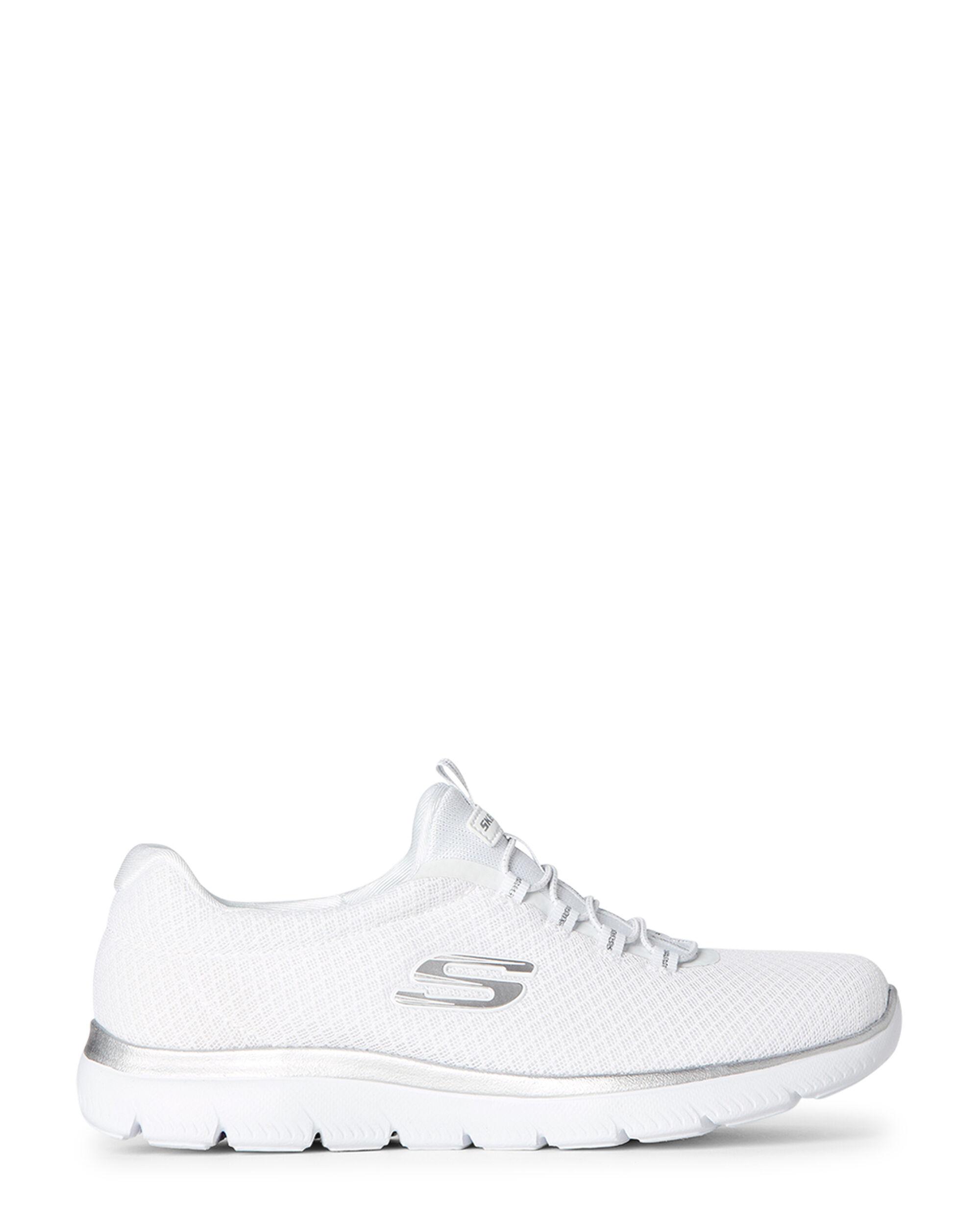 skechers summits white