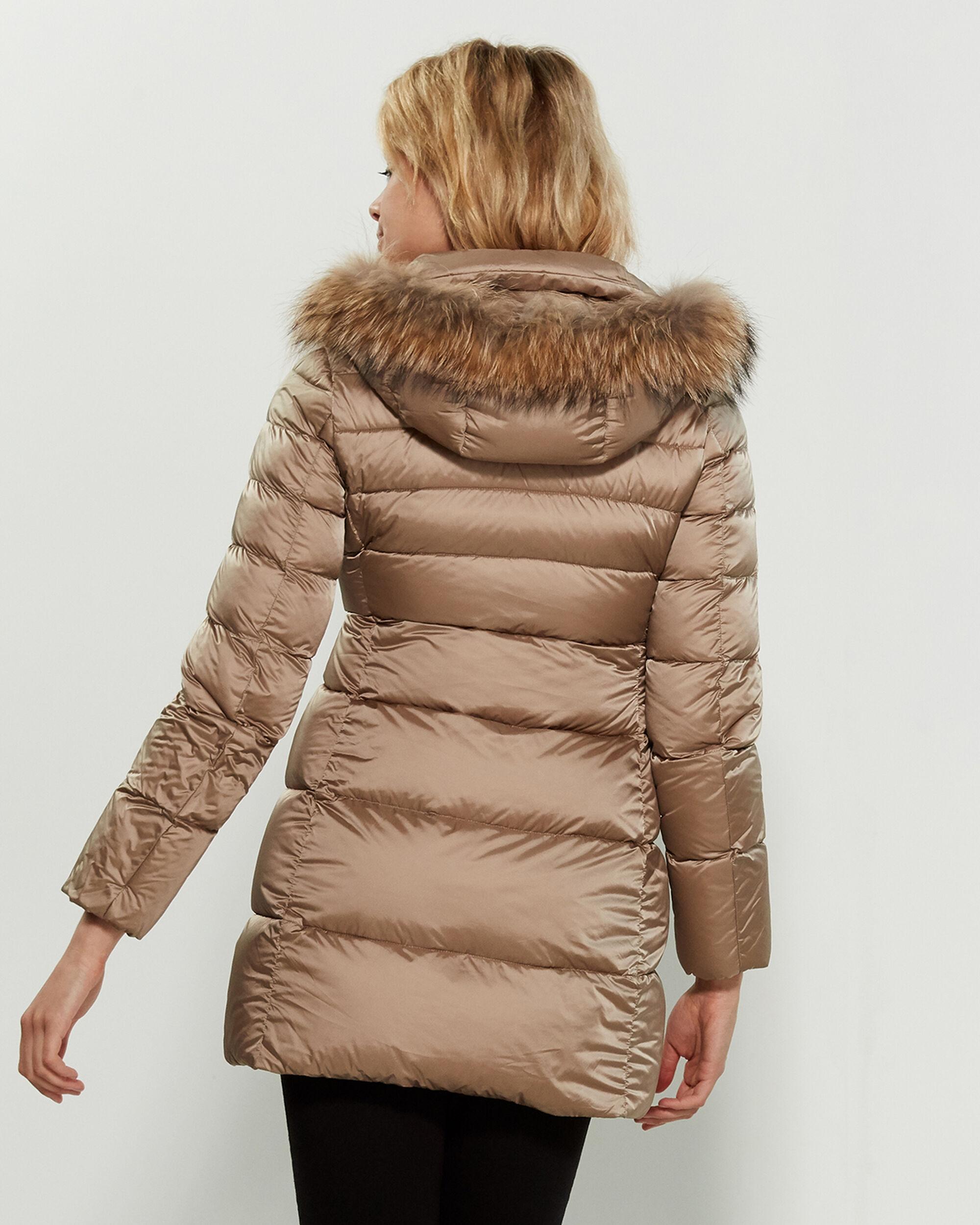 Add Synthetic Real Furtrimmed Down Coat Lyst
