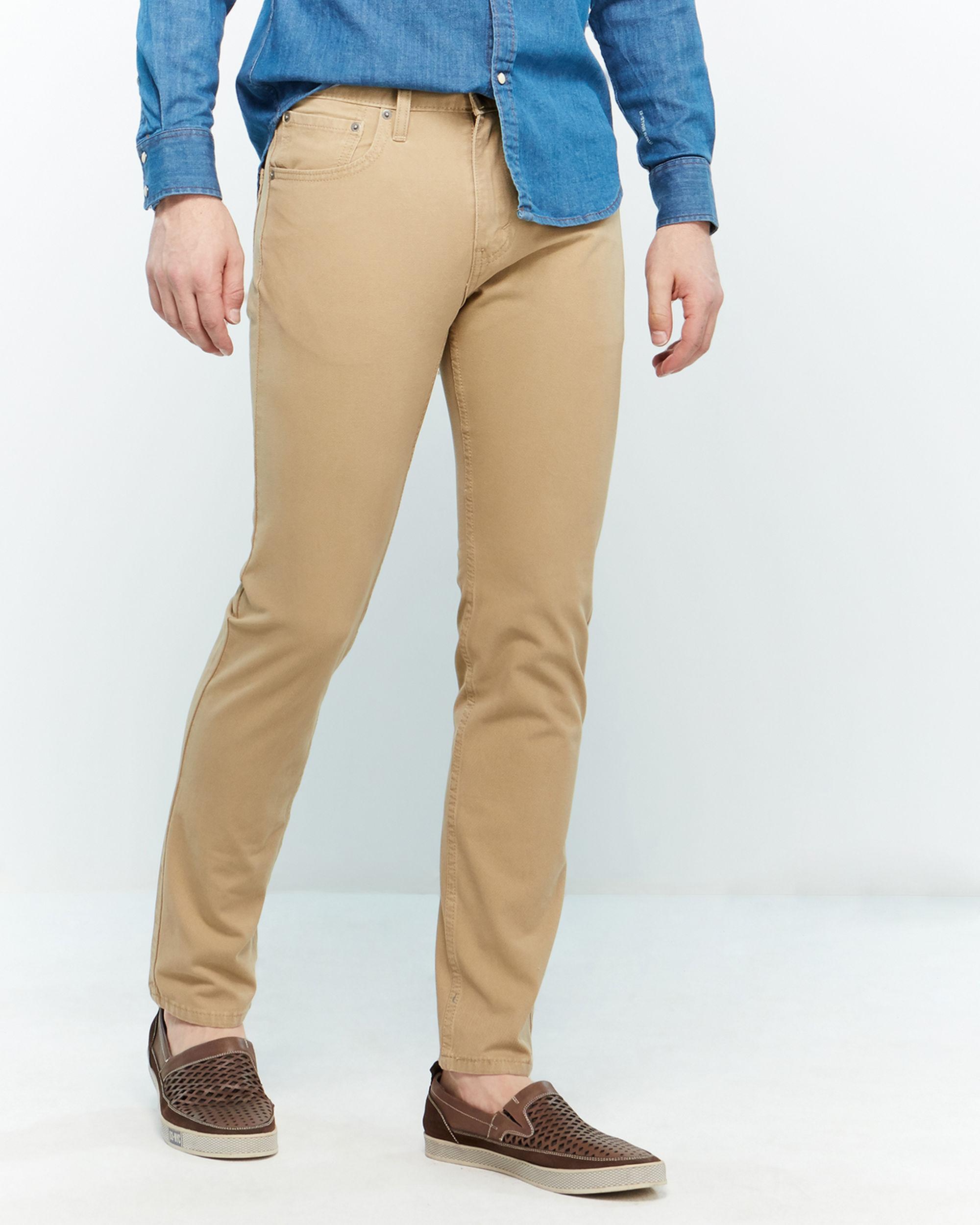 levis 512 khaki