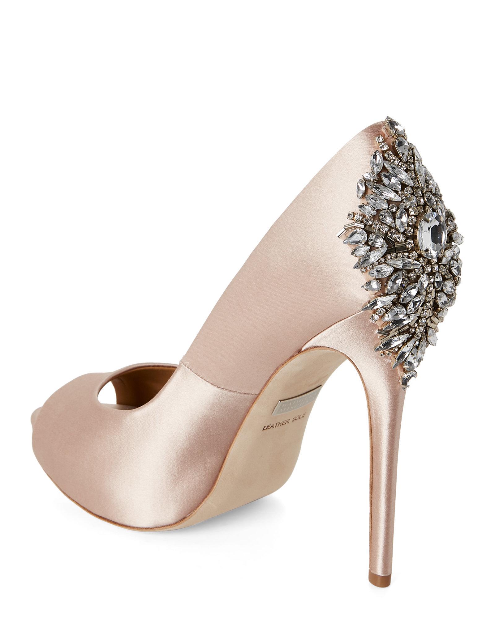 badgley mischka kiara pink