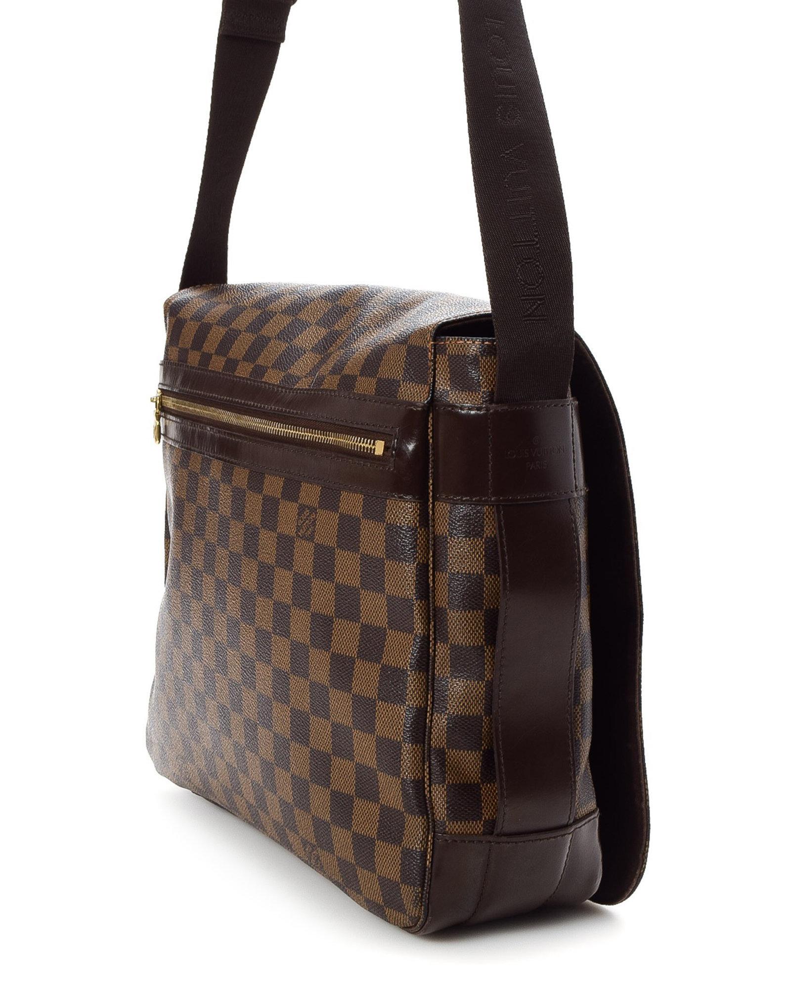 Louis Vuitton Canvas Bastille Messenger Bag - Vintage in Brown for Men - Lyst