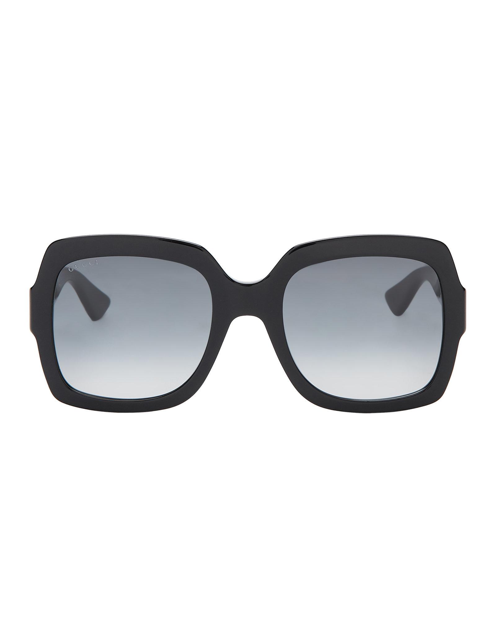 Gucci Gg0036 S Black Xl Square Sunglasses Lyst