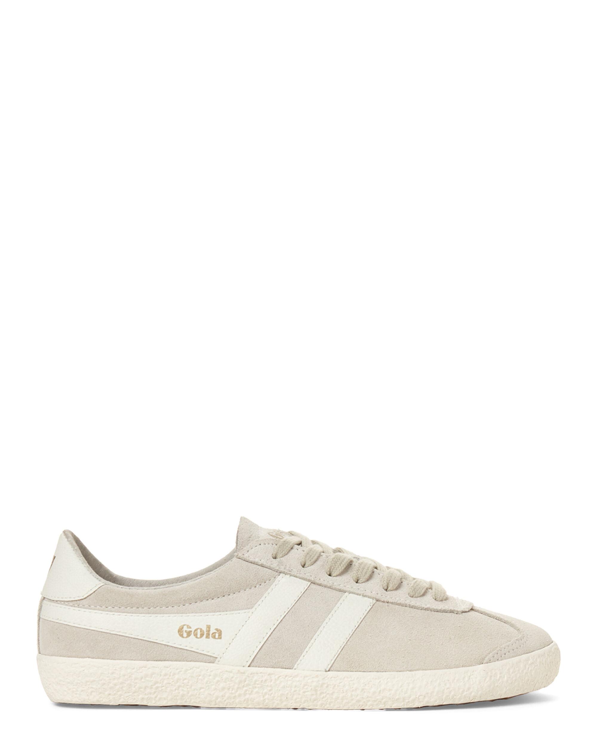 Gola Off-white & White Specialist Suede Low-top Sneakers - Lyst