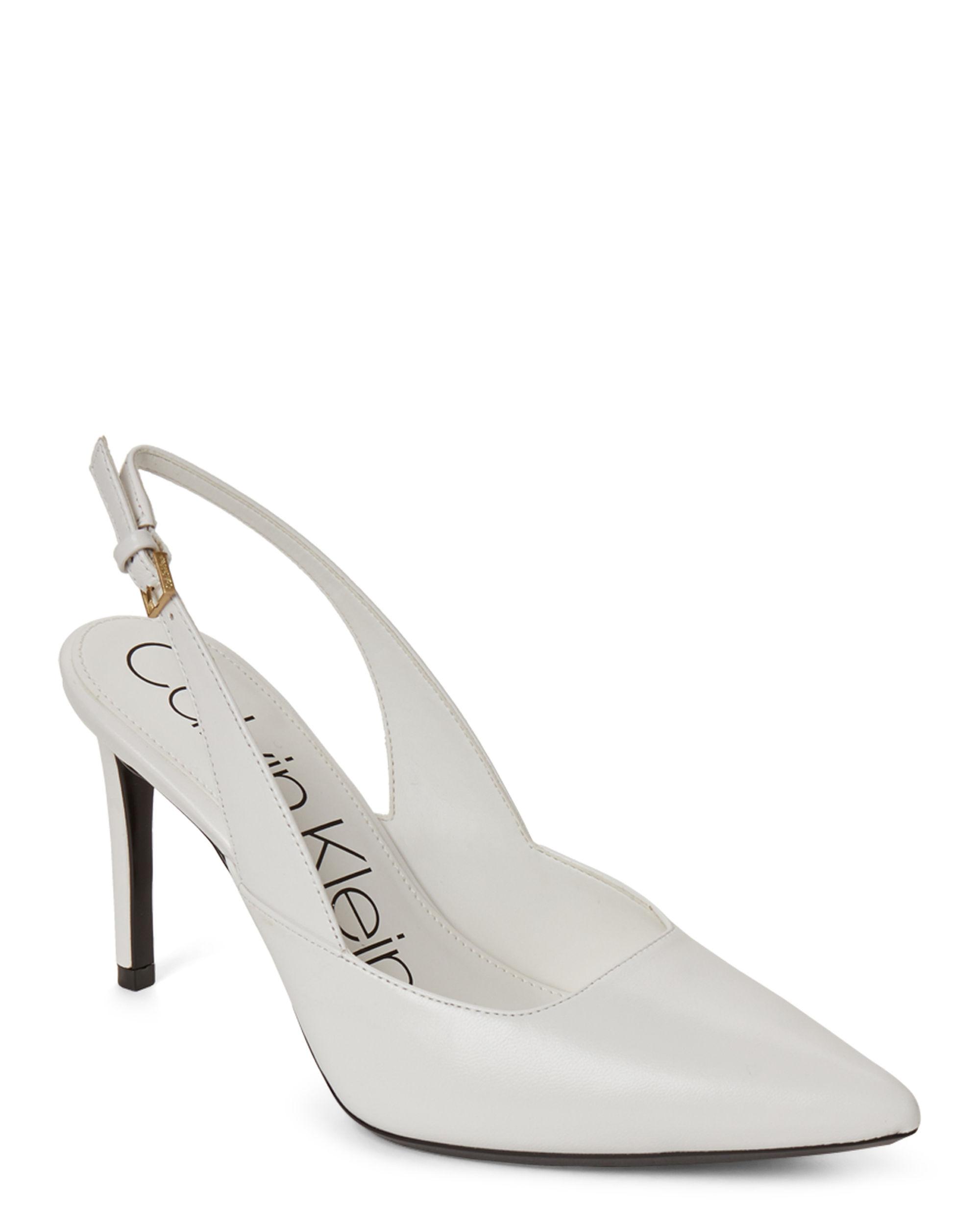 calvin klein rielle slingback pump