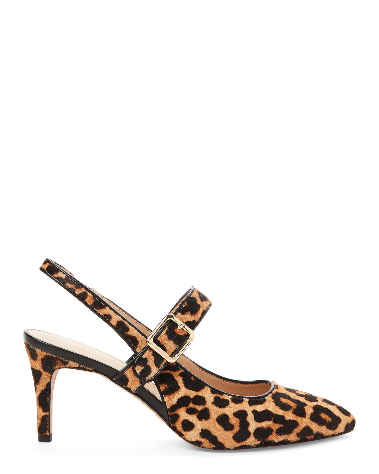 Franco Sarto Leather Camel Slingback Martina 2 Pumps in ...