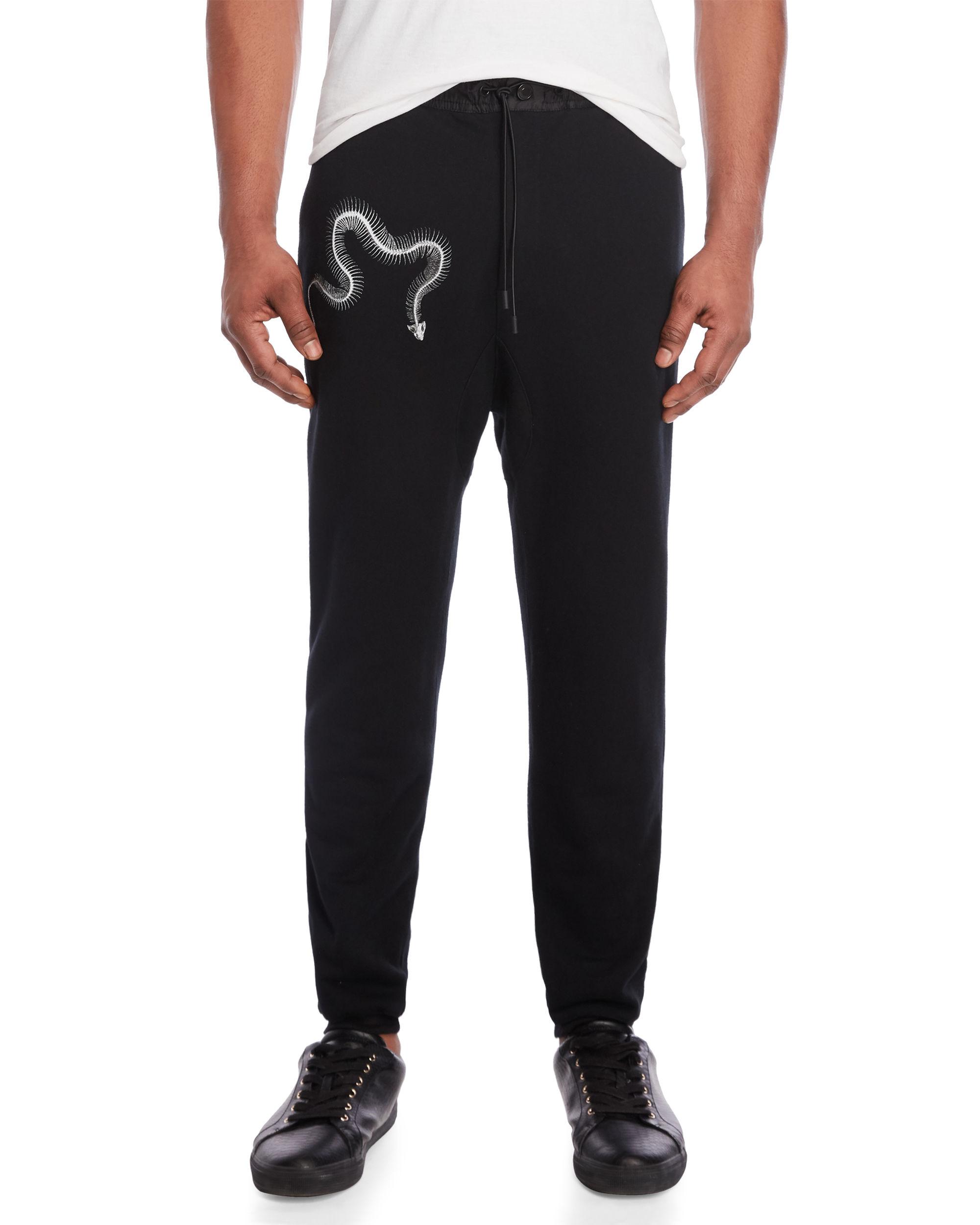 skeleton joggers