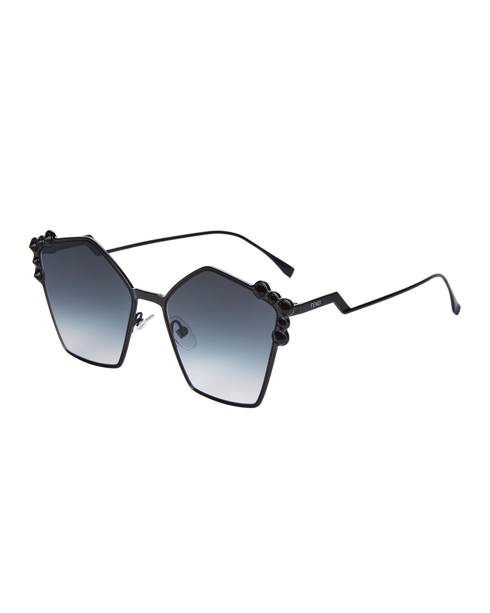 fendi hexagon sunglasses