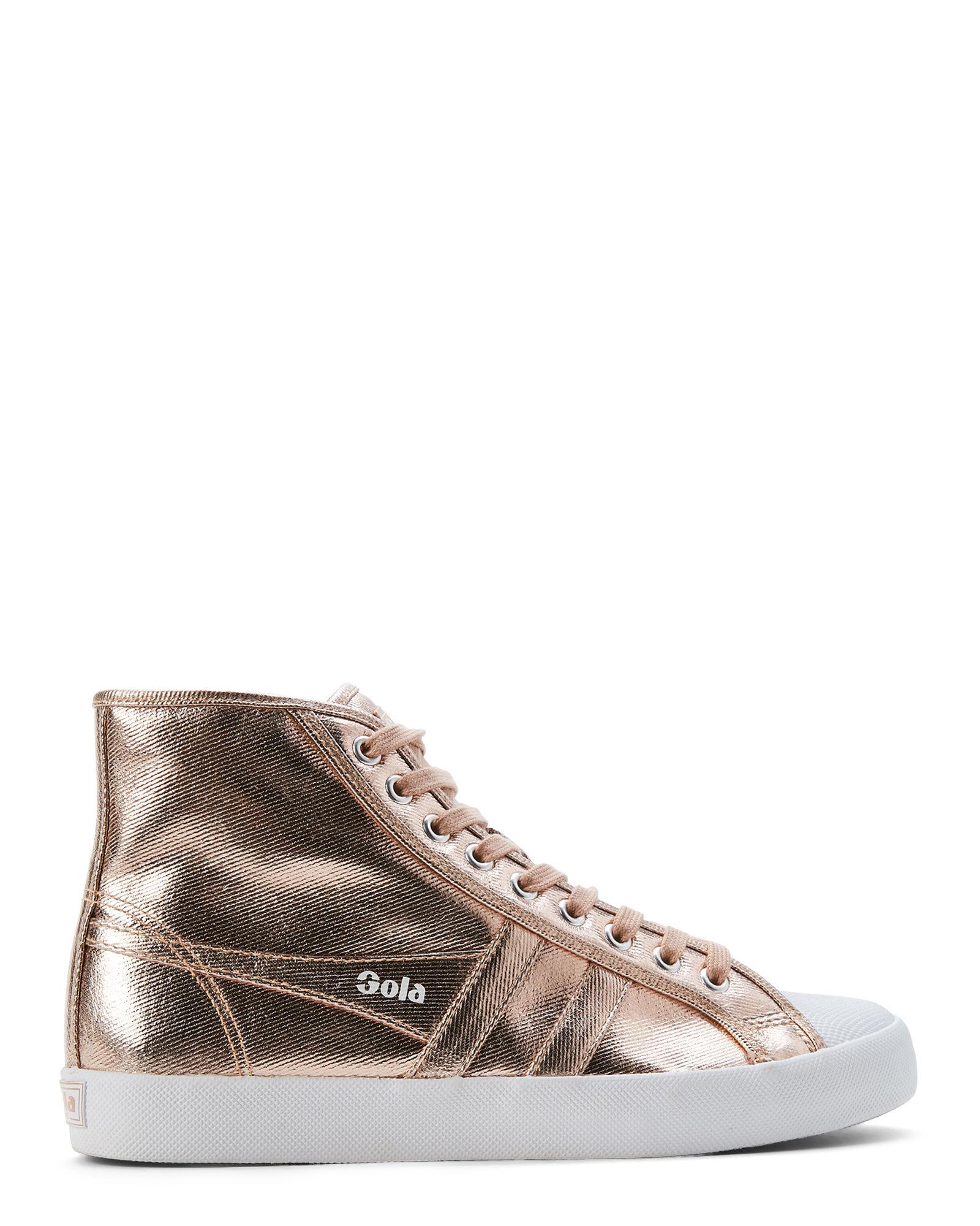 gola rose gold sneakers