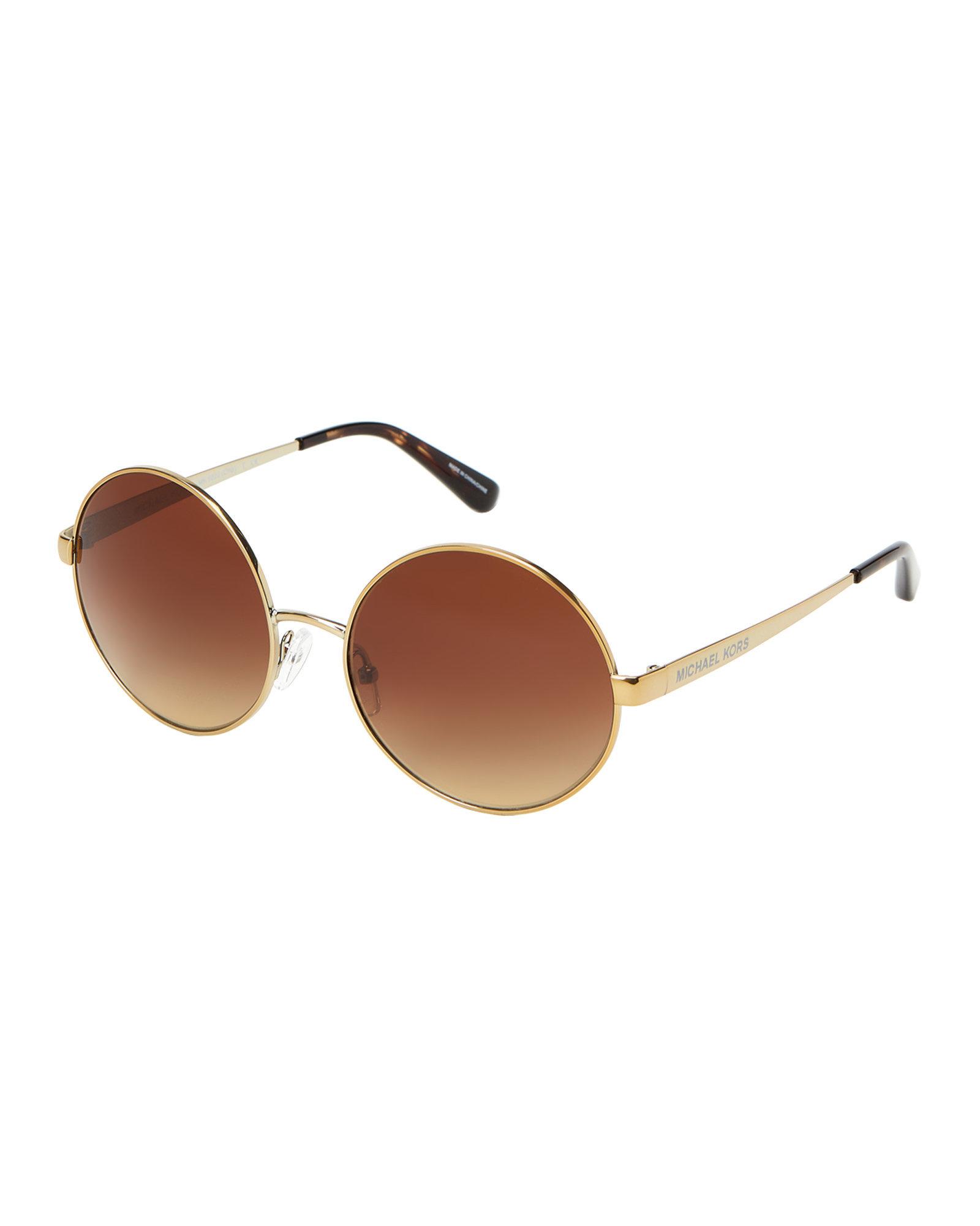 michael kors round sunglasses