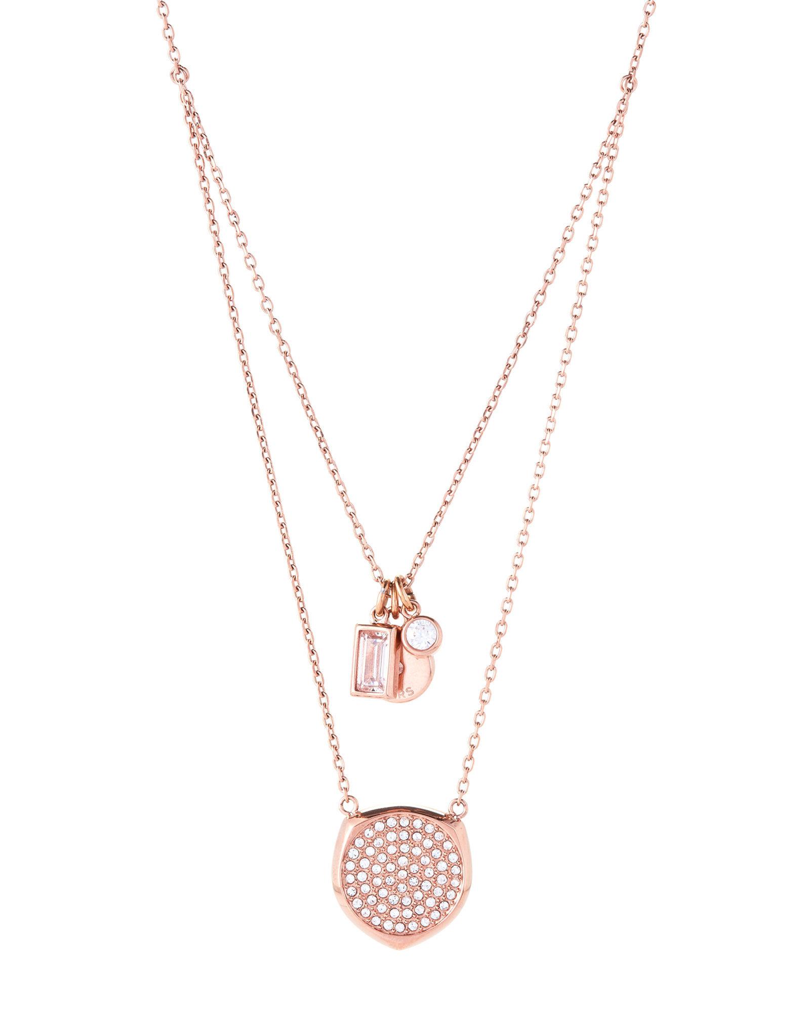 michael kors layered necklace