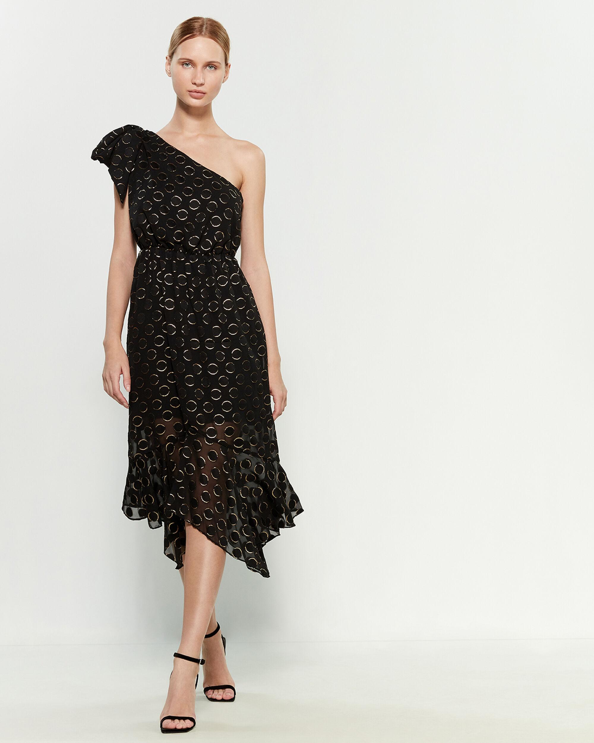 ml monique lhuillier one shoulder gown