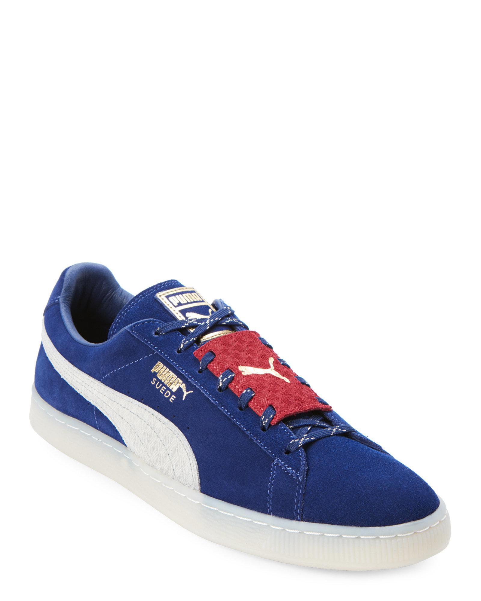 puma suede ocean depths