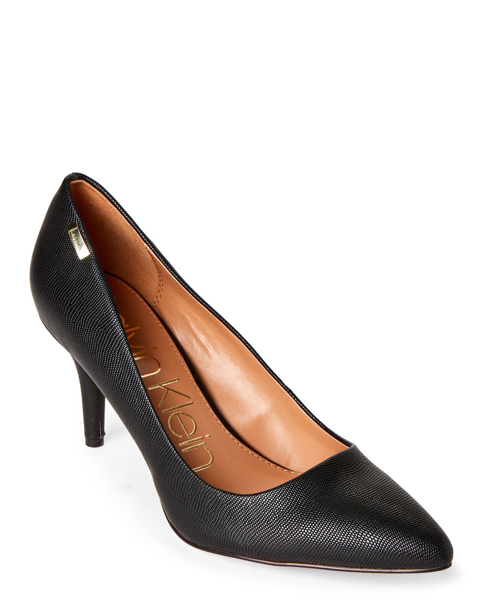 calvin klein pumps black