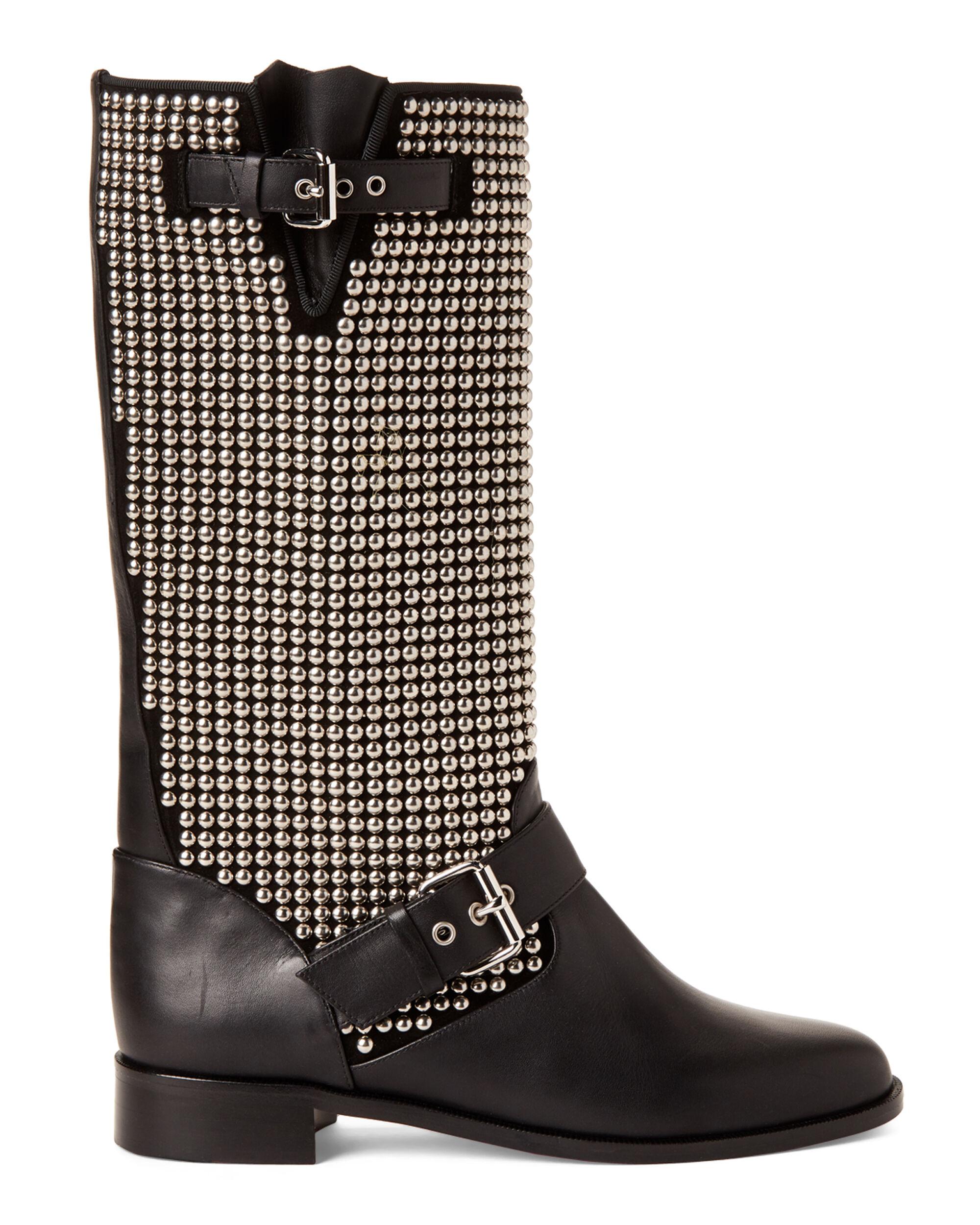 louboutin motorcycle boots