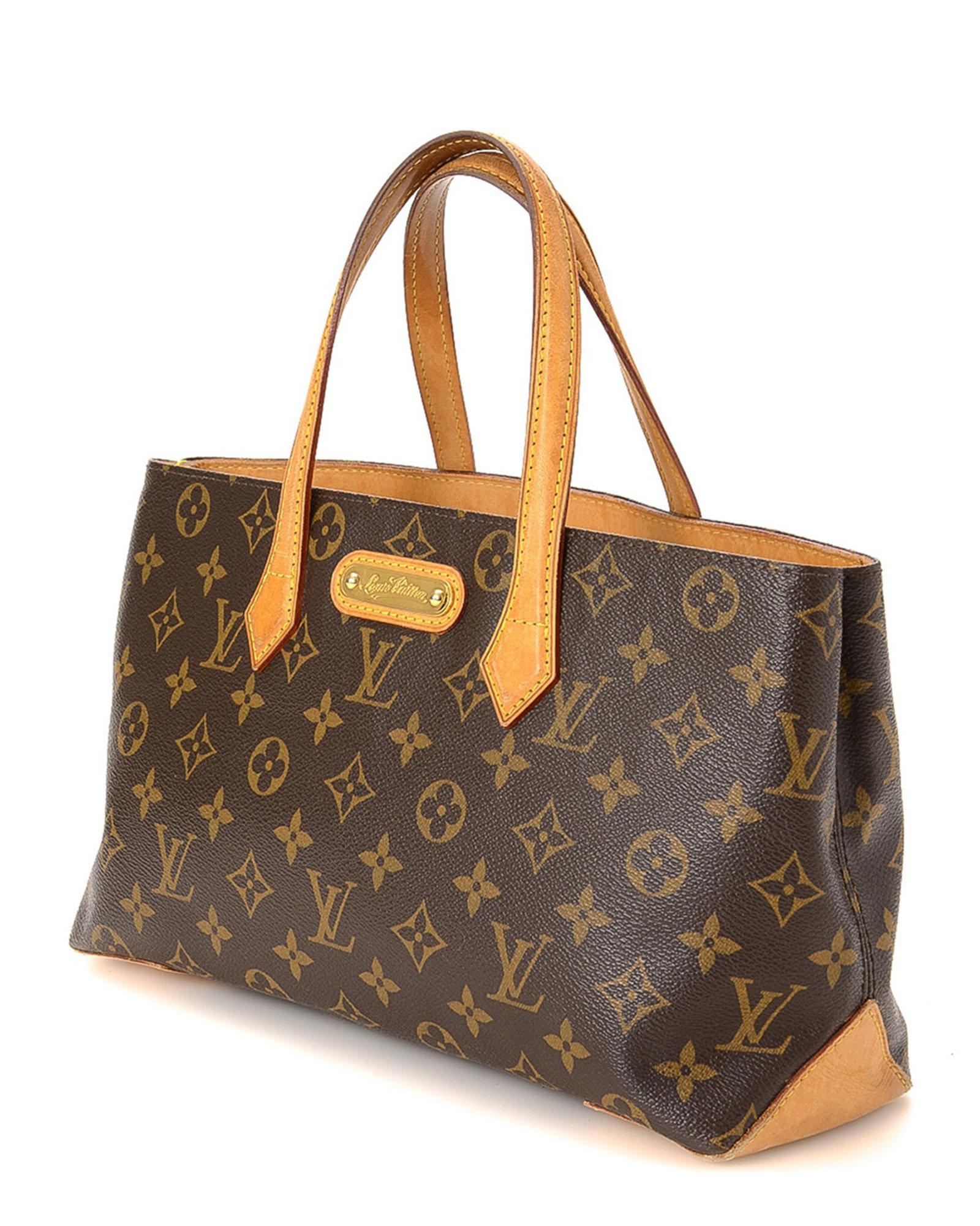Louis Vuitton Wilshire Pm Monogram Handbag - Vintage in Brown - Lyst