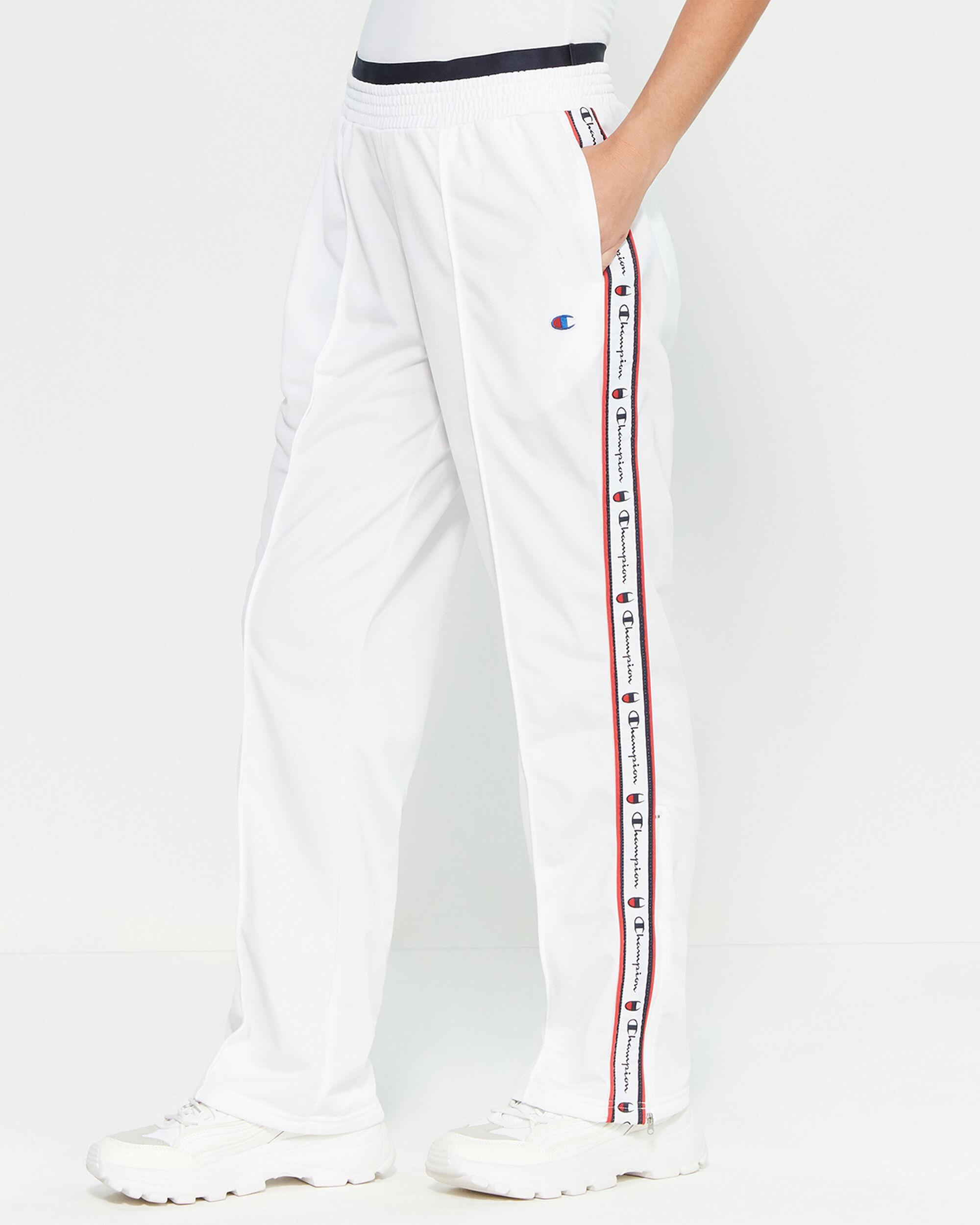 Champion Synthetic Logo Track Pants in White White (White) - Save 38% ...