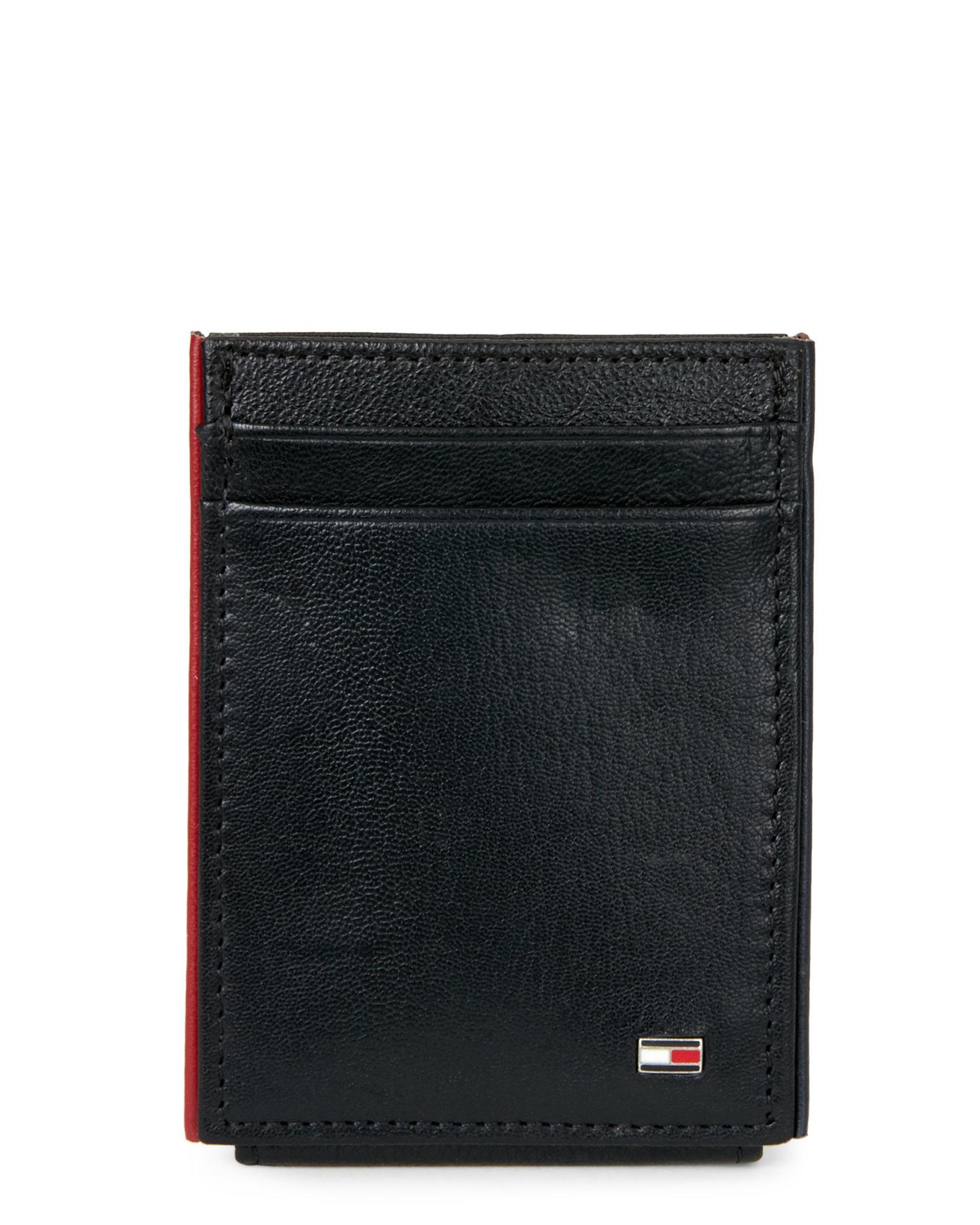 tommy hilfiger magnetic wallet