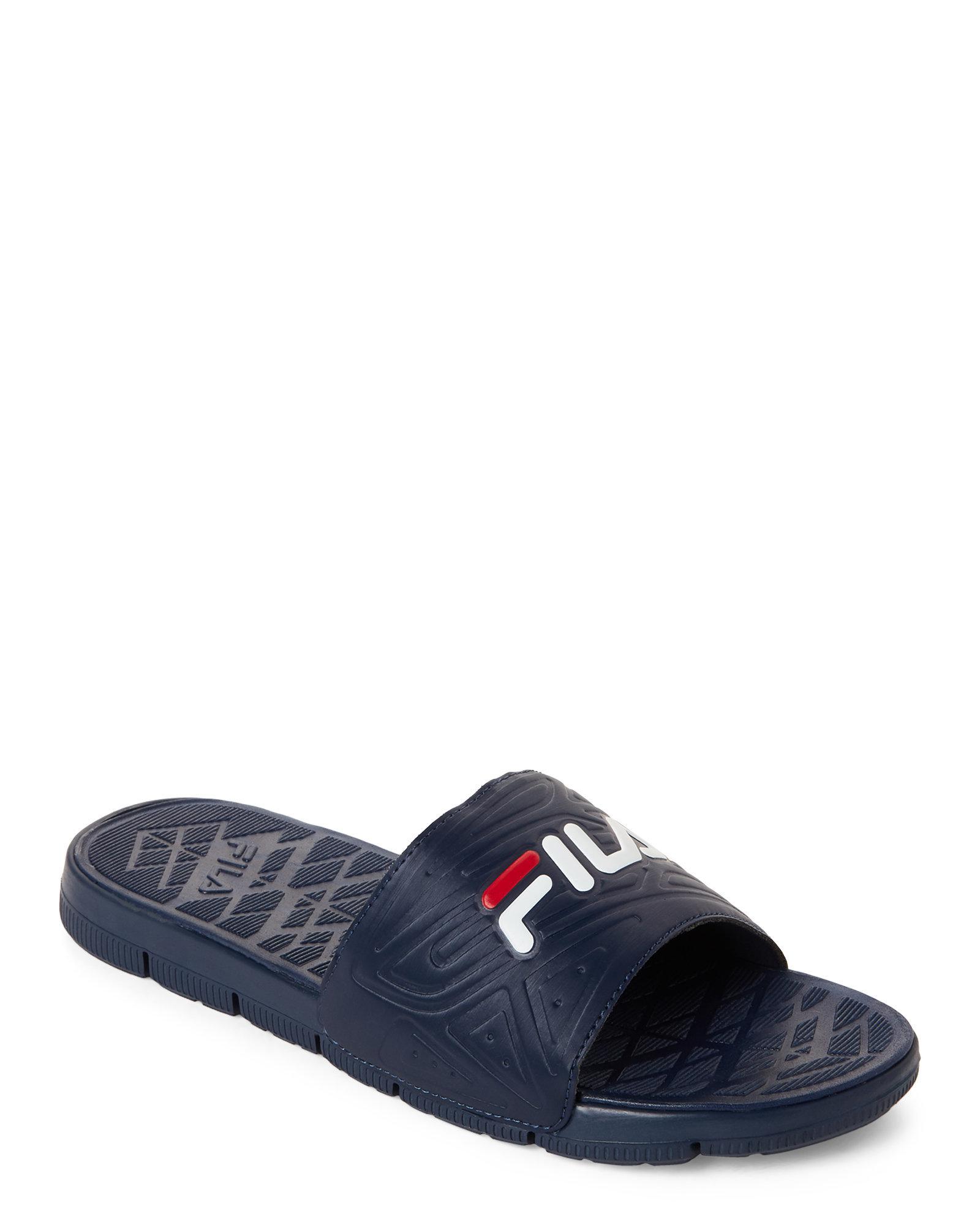 fila men's slip on sandal